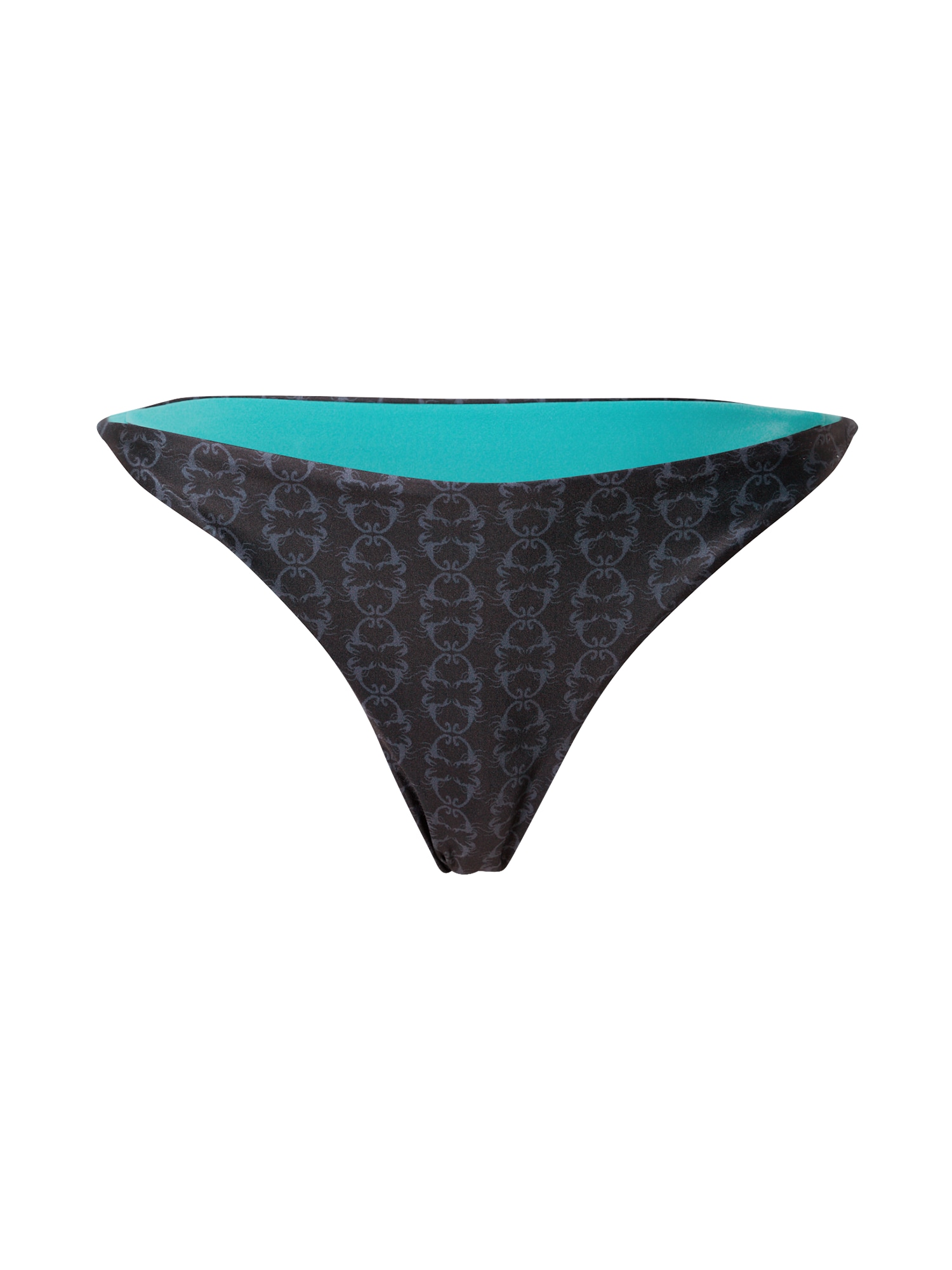 VIERVIER Bikini hlačke 'Joyce'  modra / turkizna / črna