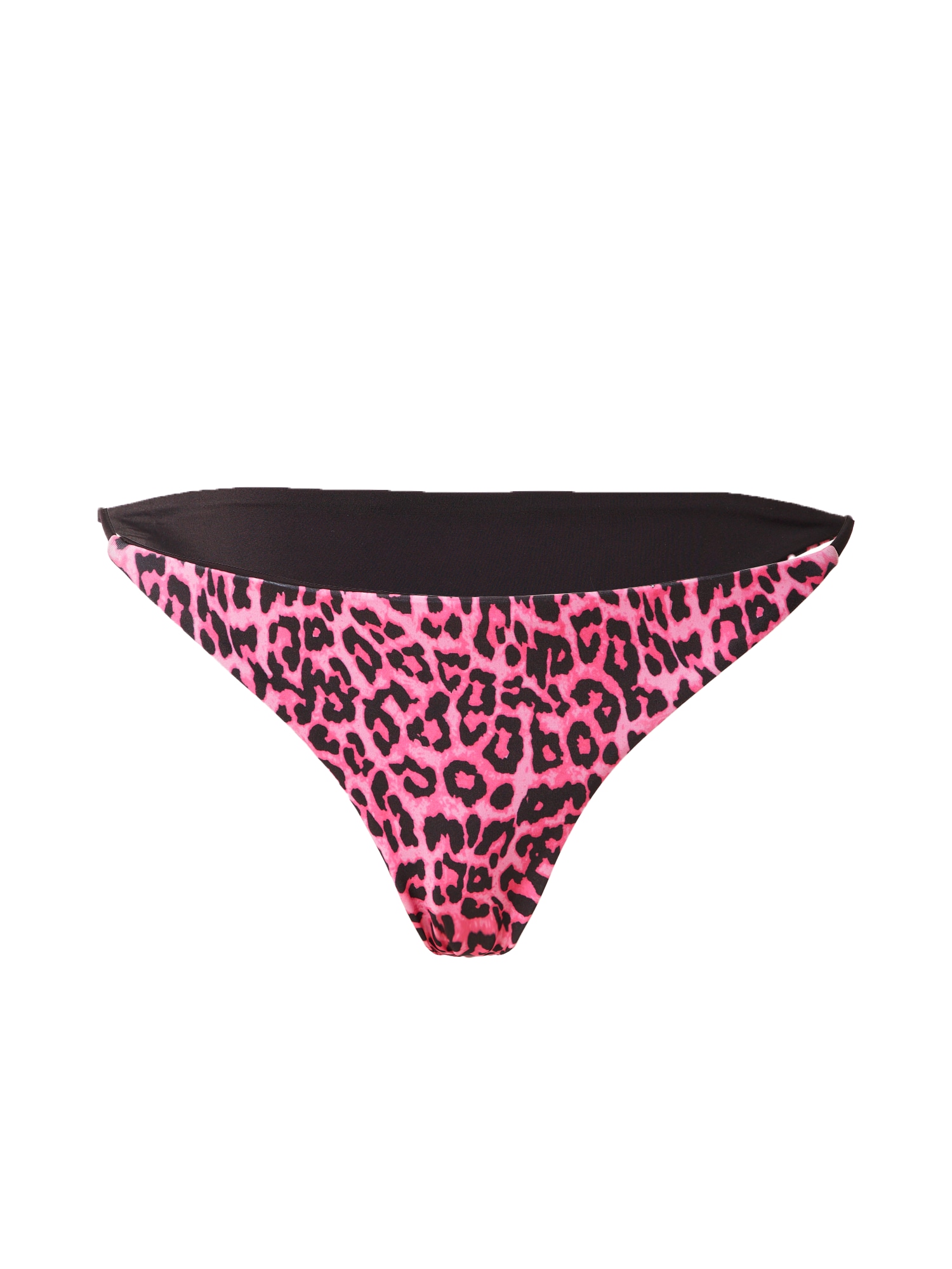 VIERVIER Bikini hlačke 'Joyce'  roza / črna