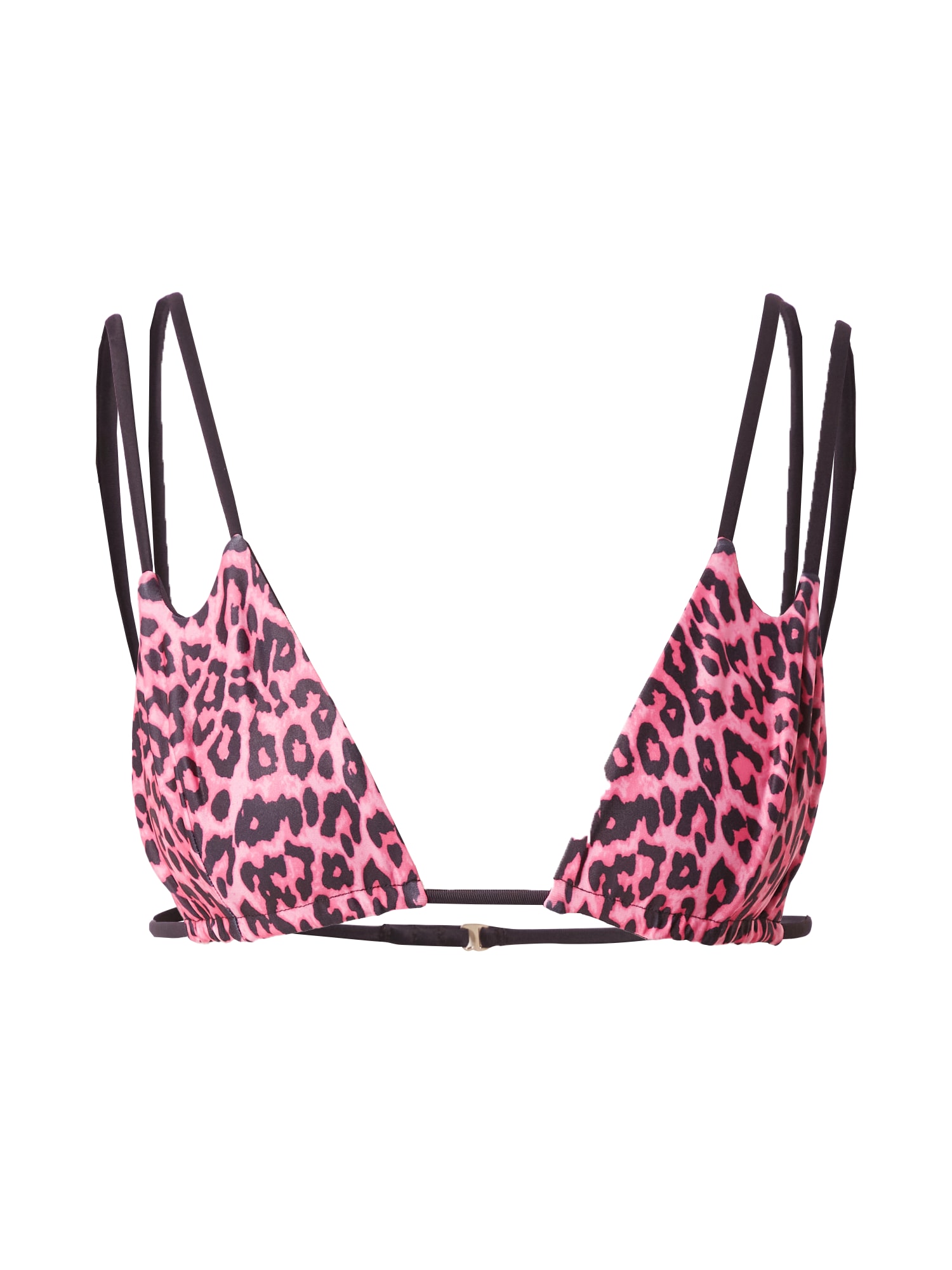 VIERVIER Bikini zgornji del 'Jody'  roza / črna