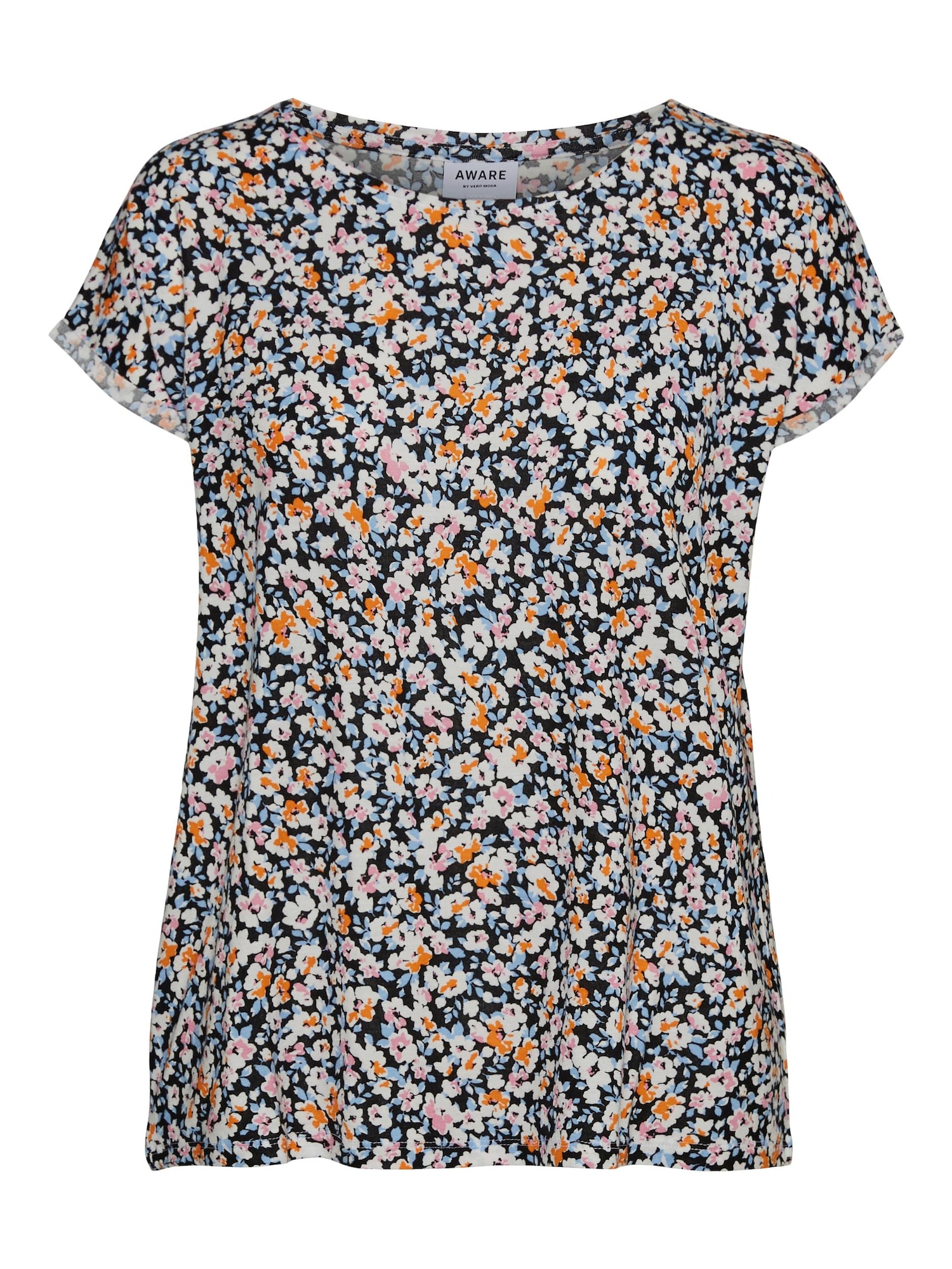 Vero Moda Aware Majica 'Ava'  mešane barve / črna
