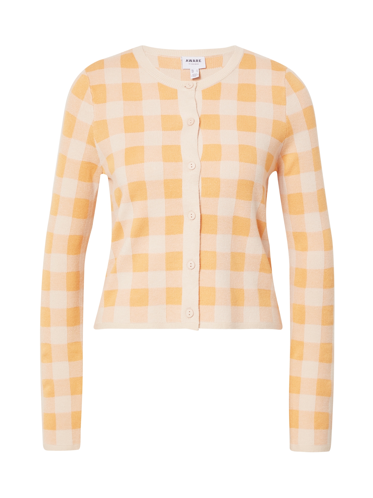 Vero Moda Aware Pletena jopa 'Udele'  kit / svetlo oranžna