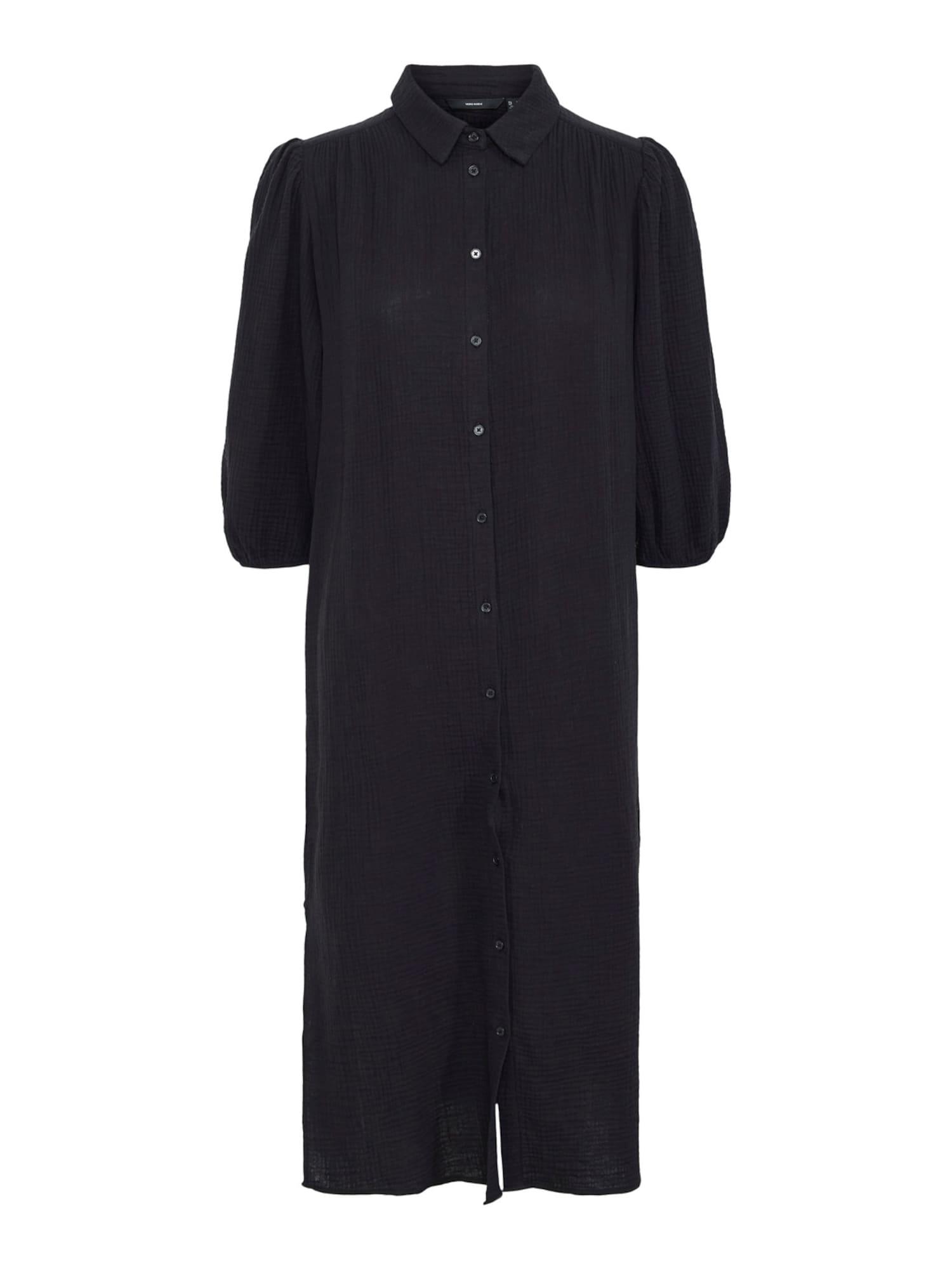 Vero Moda Curve Dolga srajca 'NATALI'  črna