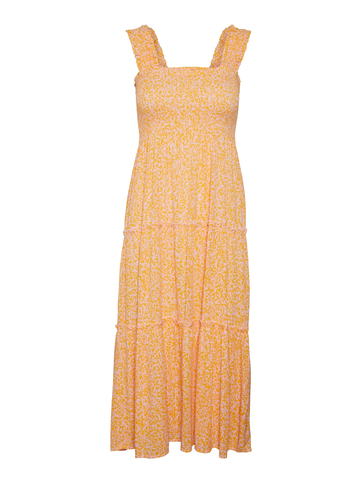 Vero Moda Curve Poletna obleka 'Jenny'  mandarina / pastelno roza