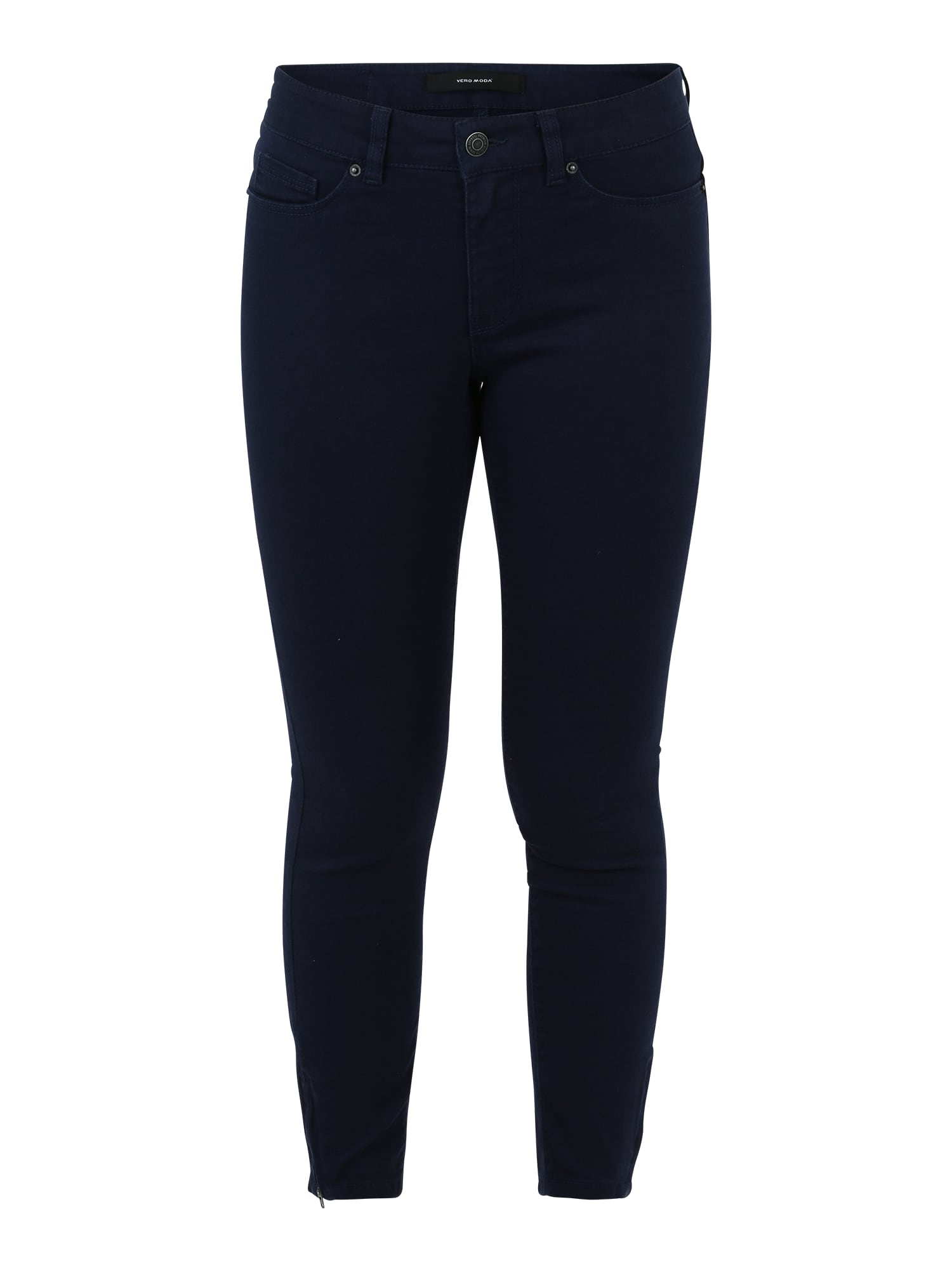 Vero Moda Petite Kavbojke 'HOT SEVEN'  temno modra