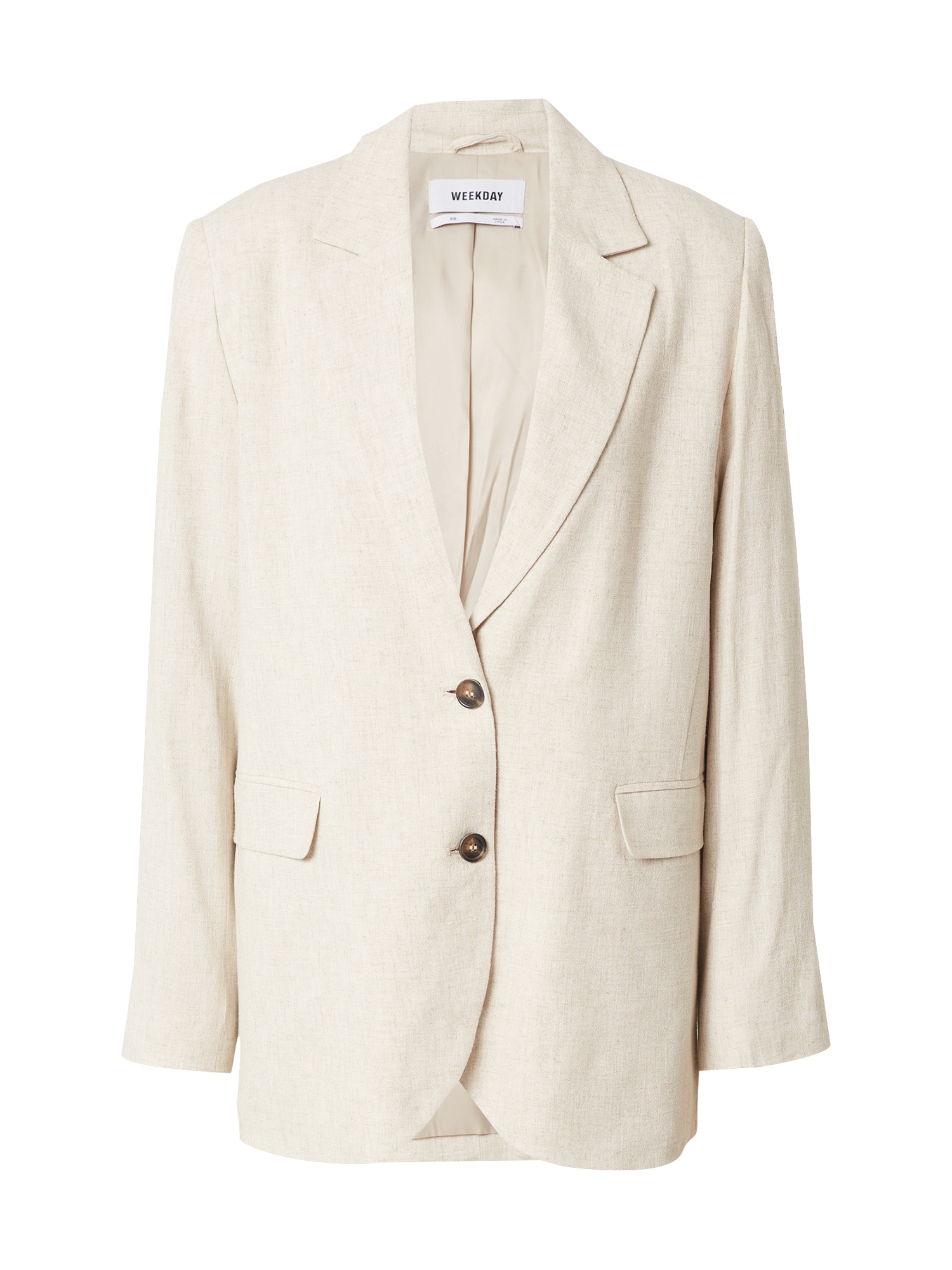 WEEKDAY Blazer  svetlo bež
