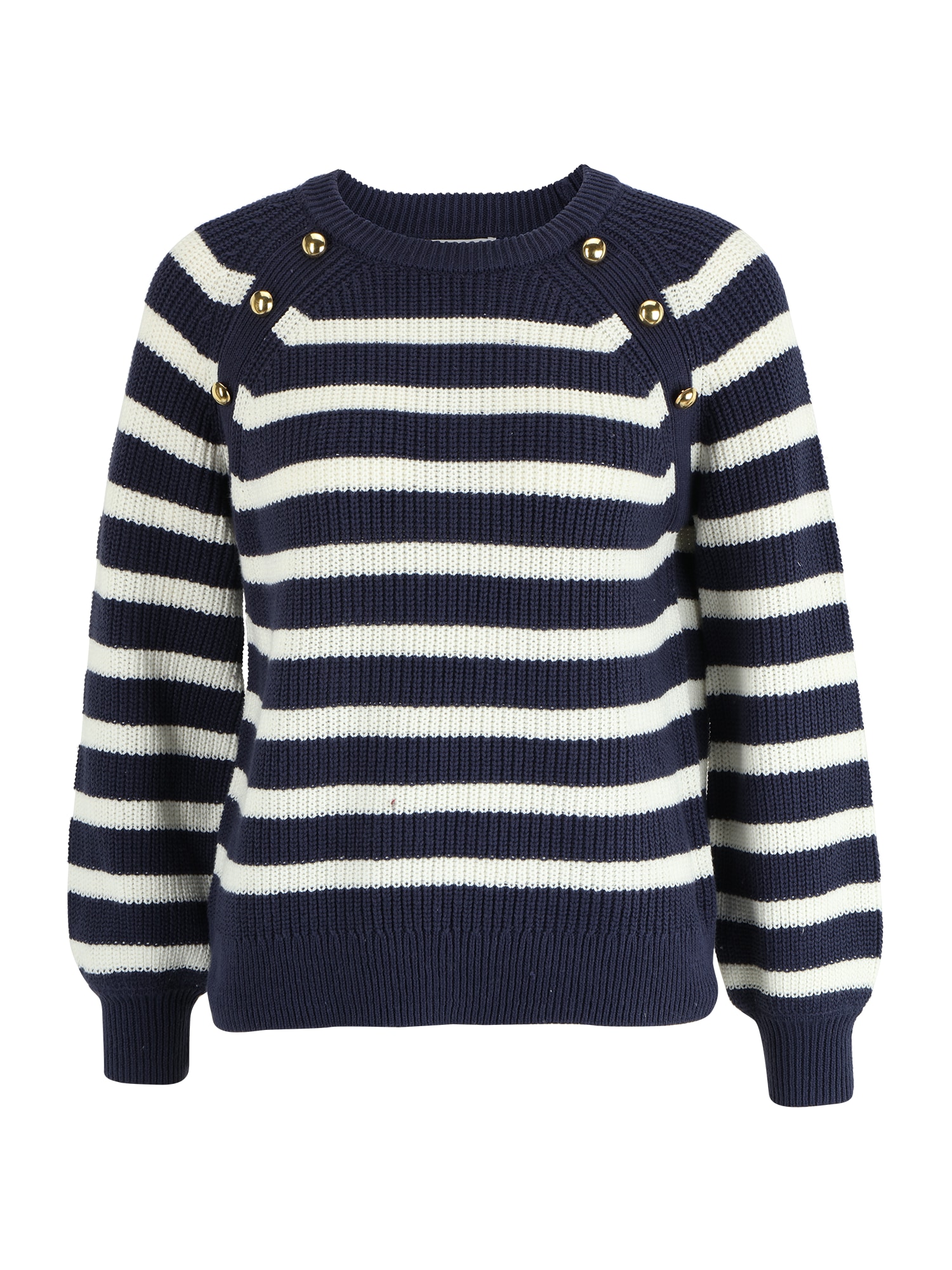 Wallis Petite Pulover 'Breton'  mornarska / bela