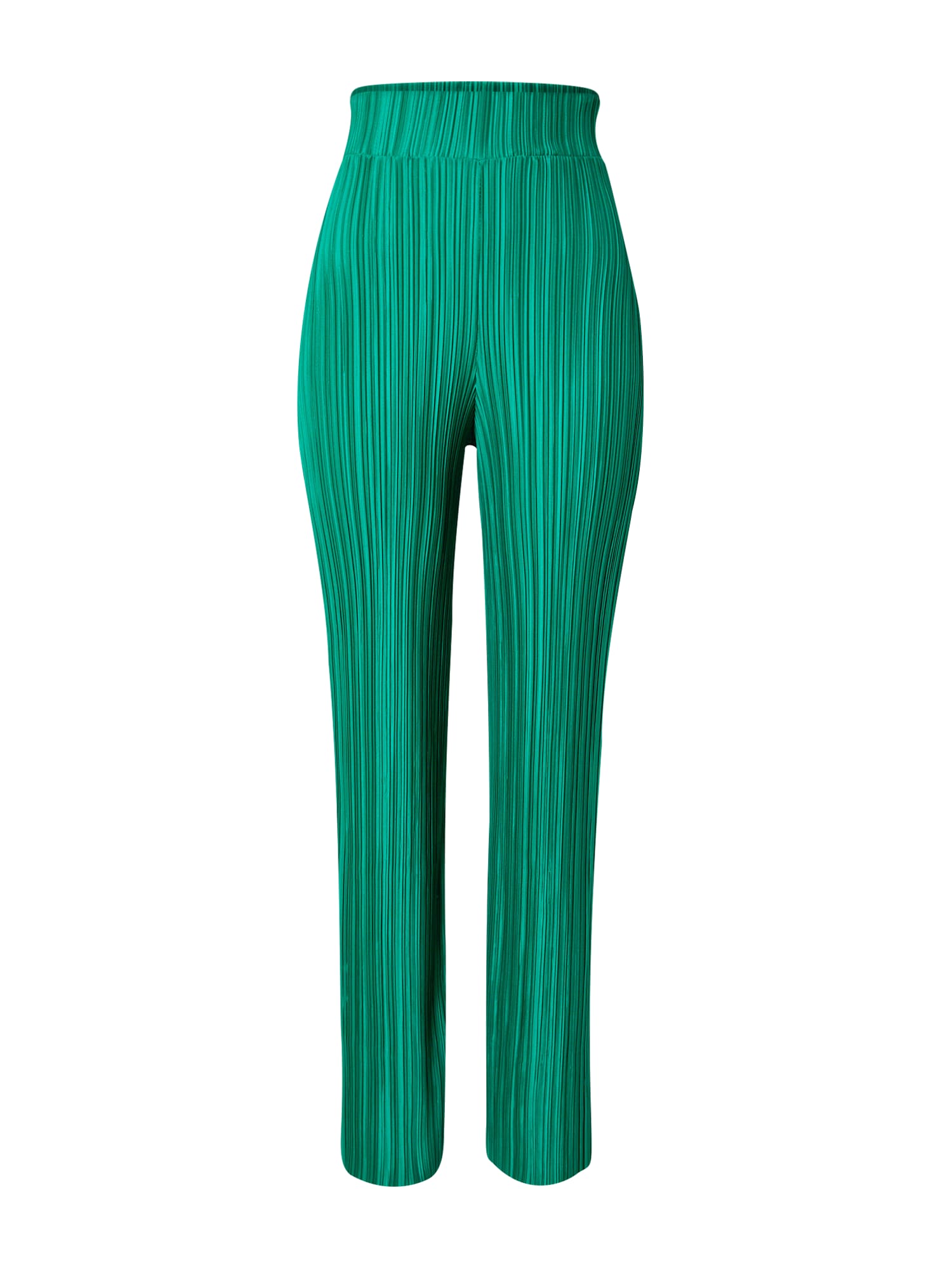 Warehouse Hlače 'Plisse Trouser'  travnato zelena