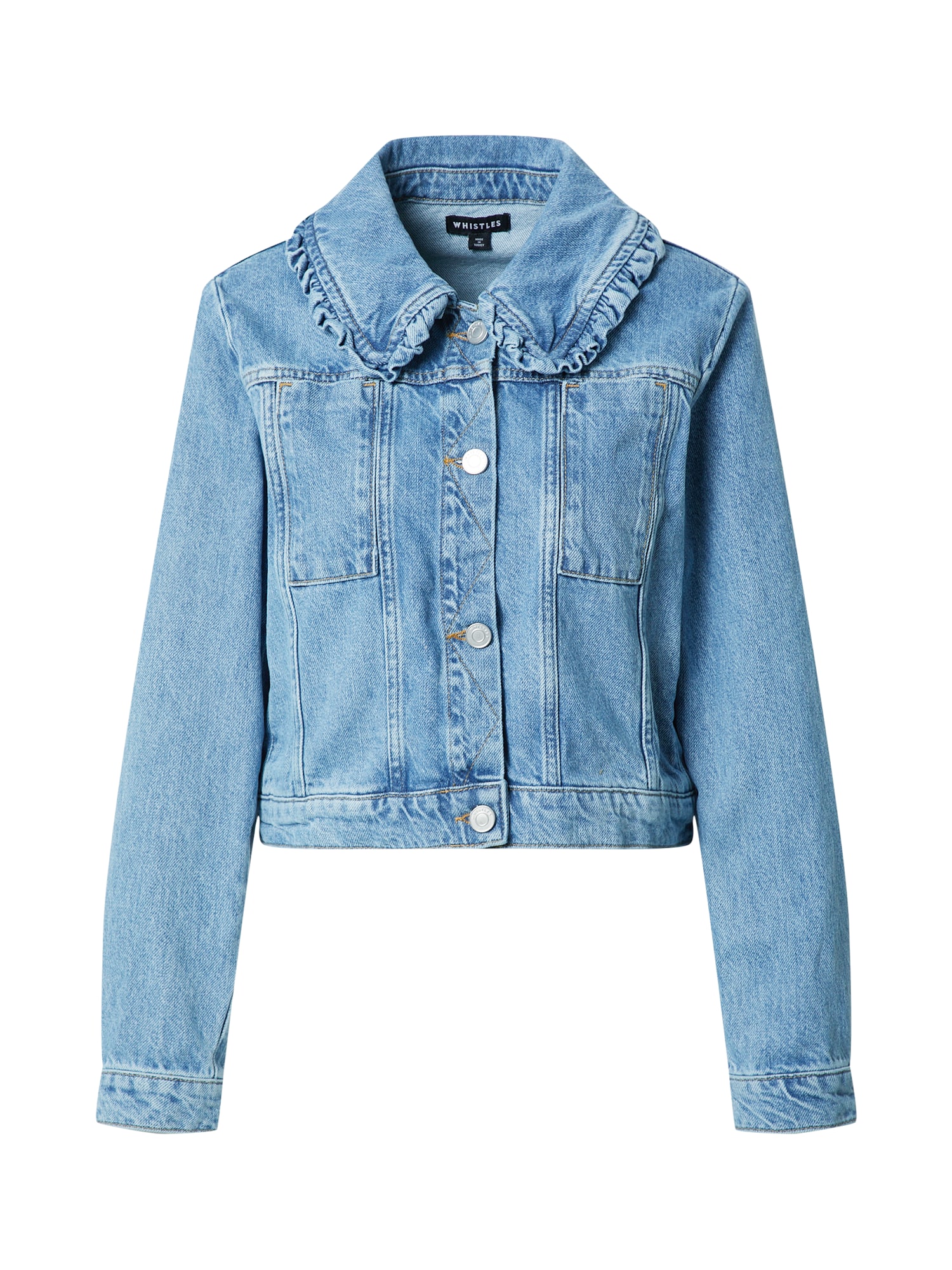 Whistles Prehodna jakna  moder denim