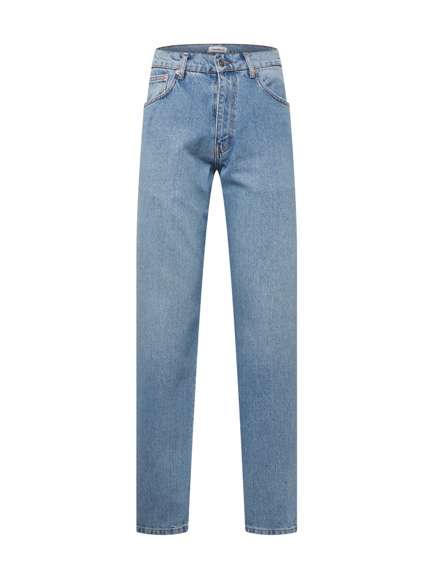 Woodbird Kavbojke 'LEROY DOONE'  moder denim