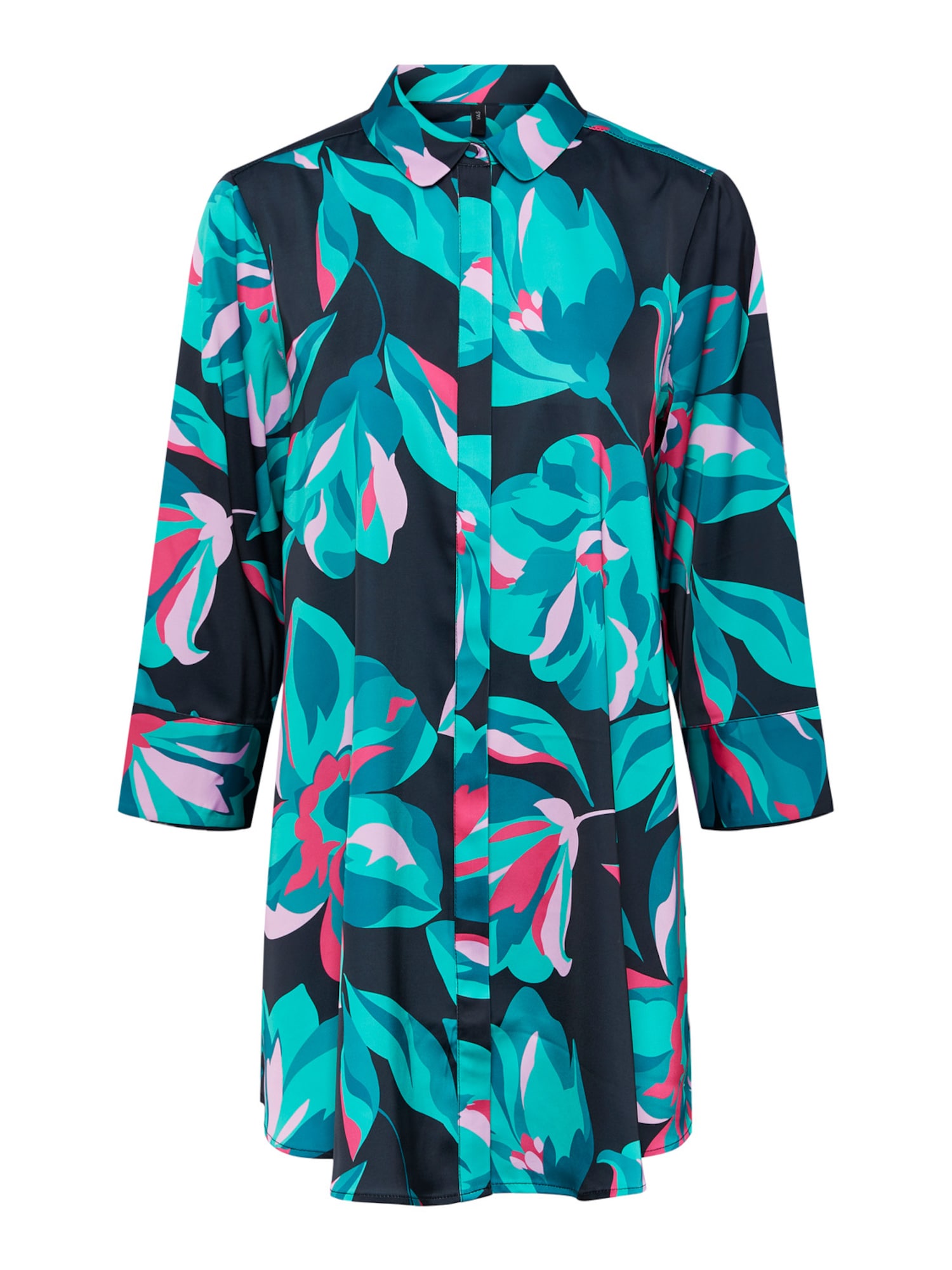 Y.A.S Bluza 'Sagga'  turkizna / petrol / magenta / črna