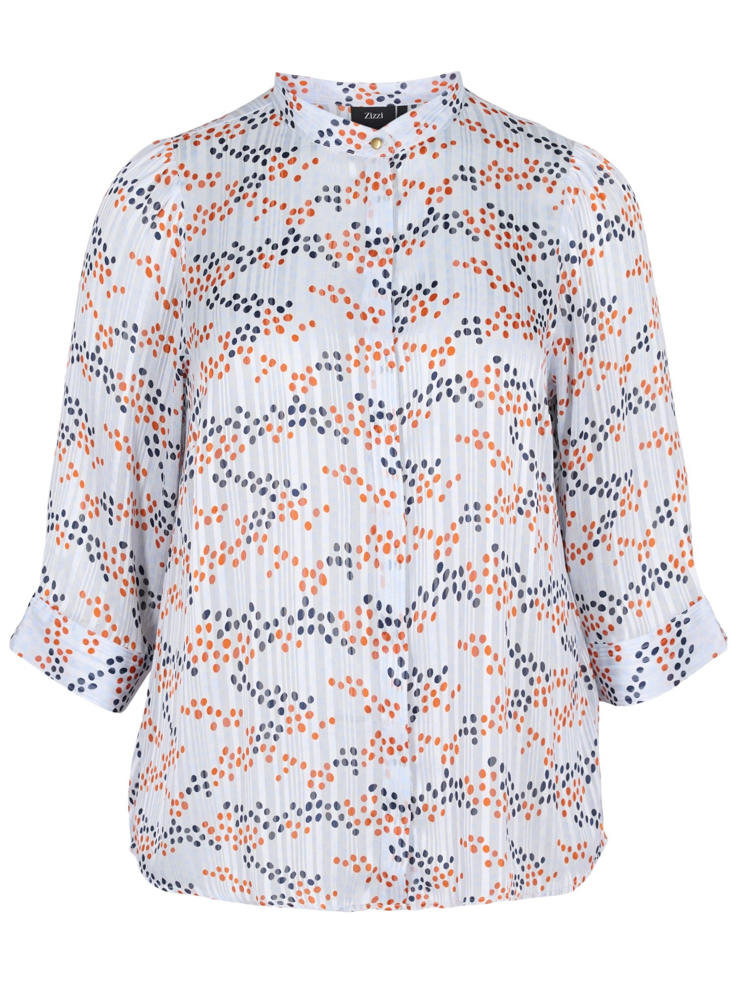 Zizzi Bluza 'CALUCY'  svetlo modra / mešane barve