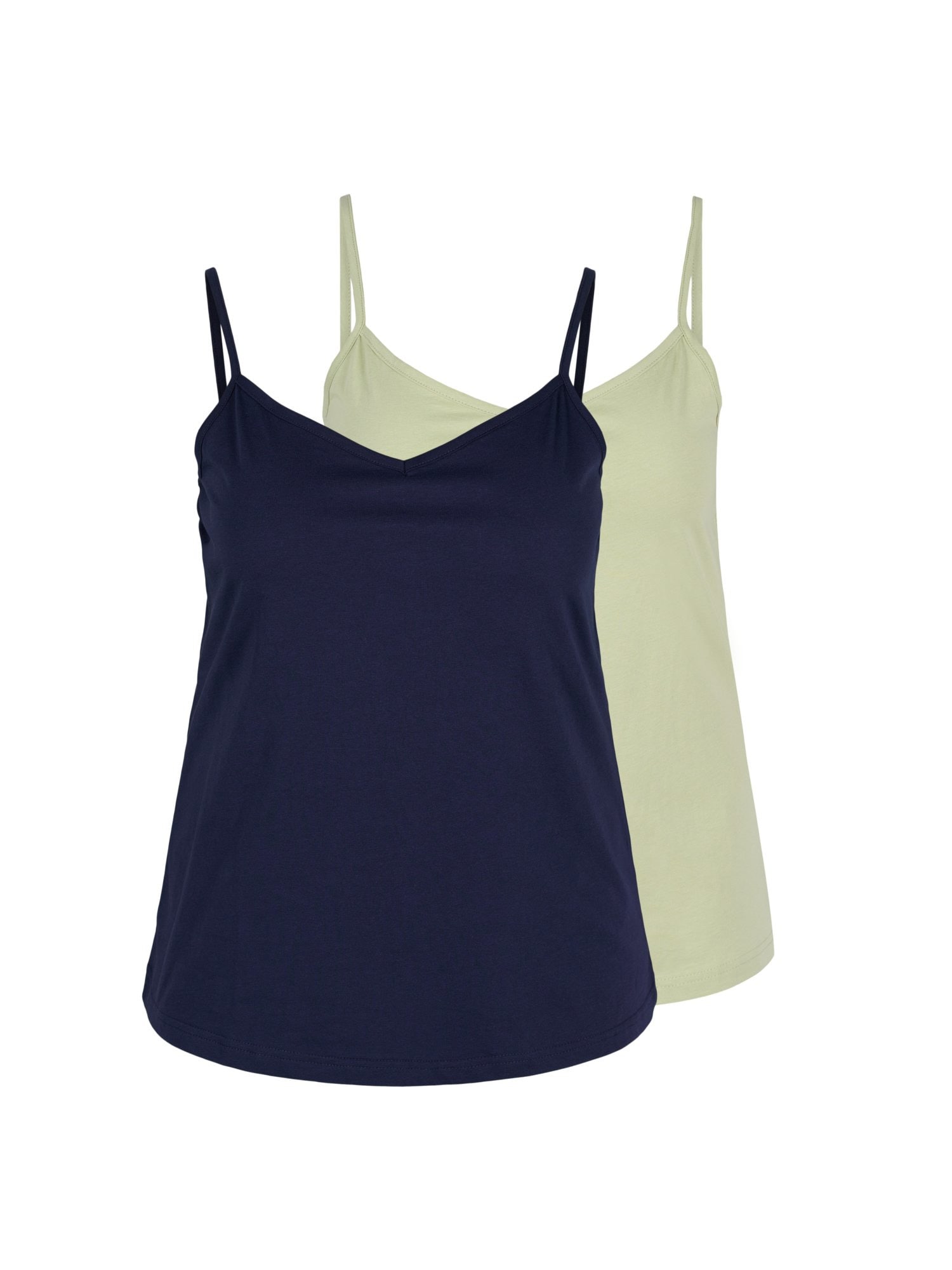 Zizzi Top  mornarska / pastelno zelena