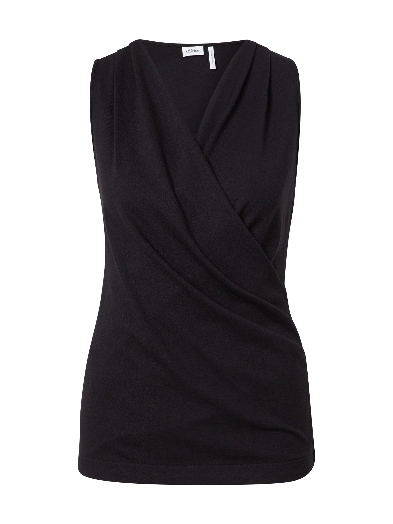 s.Oliver BLACK LABEL Bluza  črna