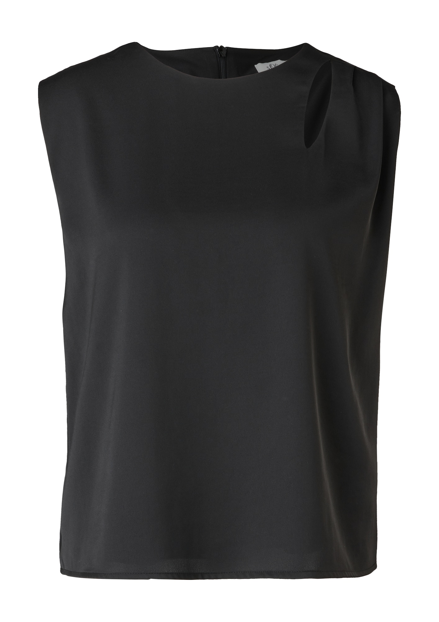 s.Oliver BLACK LABEL Bluza  črna