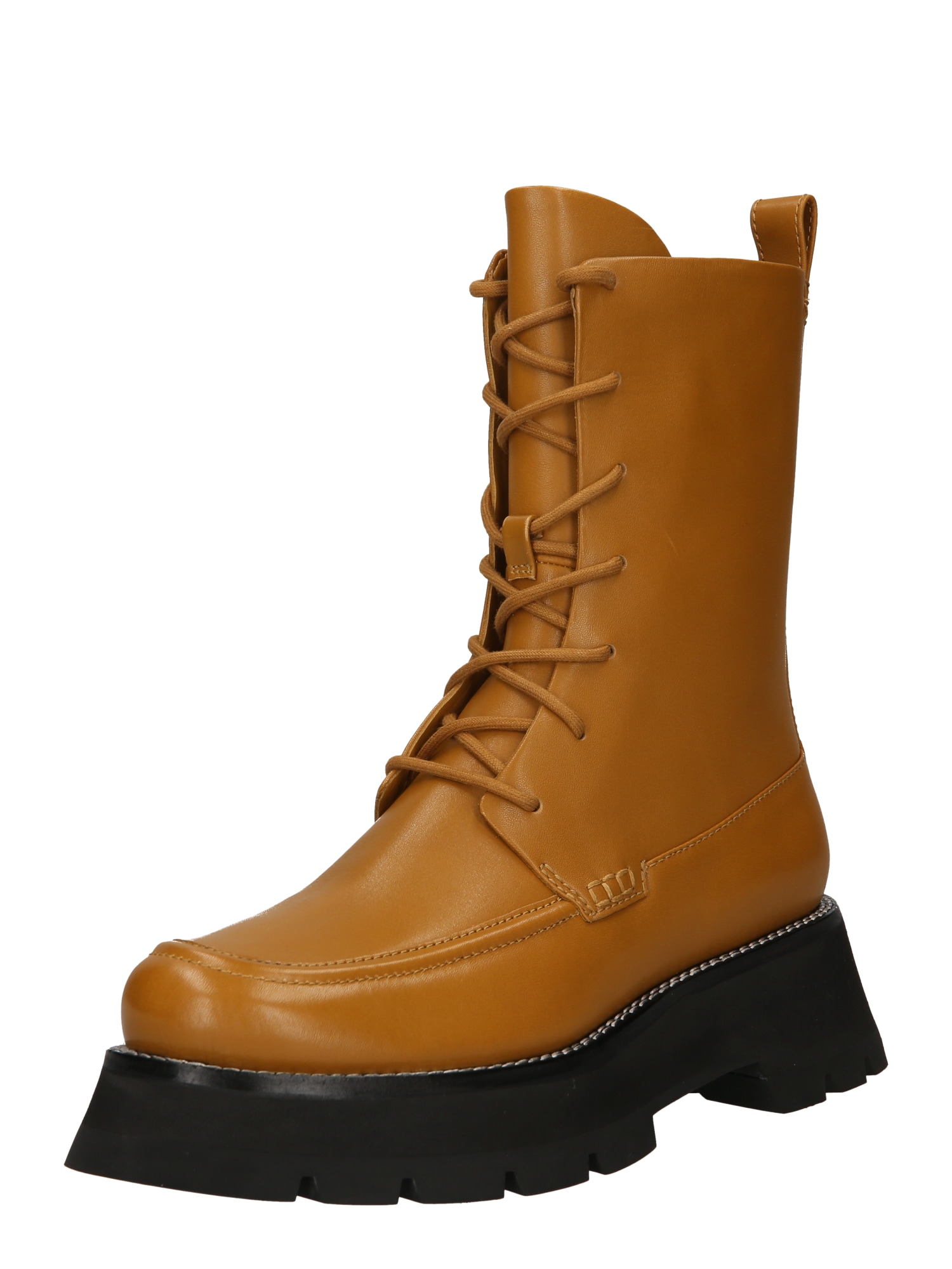 3.1 phillip lim Gležnarji z vezalkami 'KATE'  karamel
