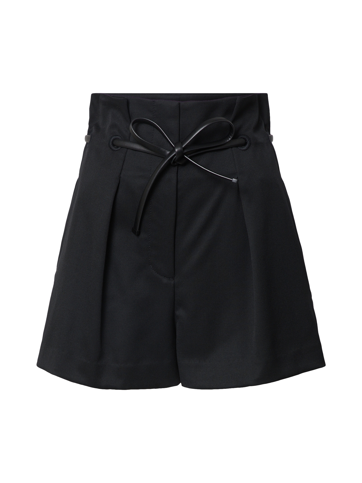 3.1 phillip lim Hlače z naborki 'ORIGAMI'  črna
