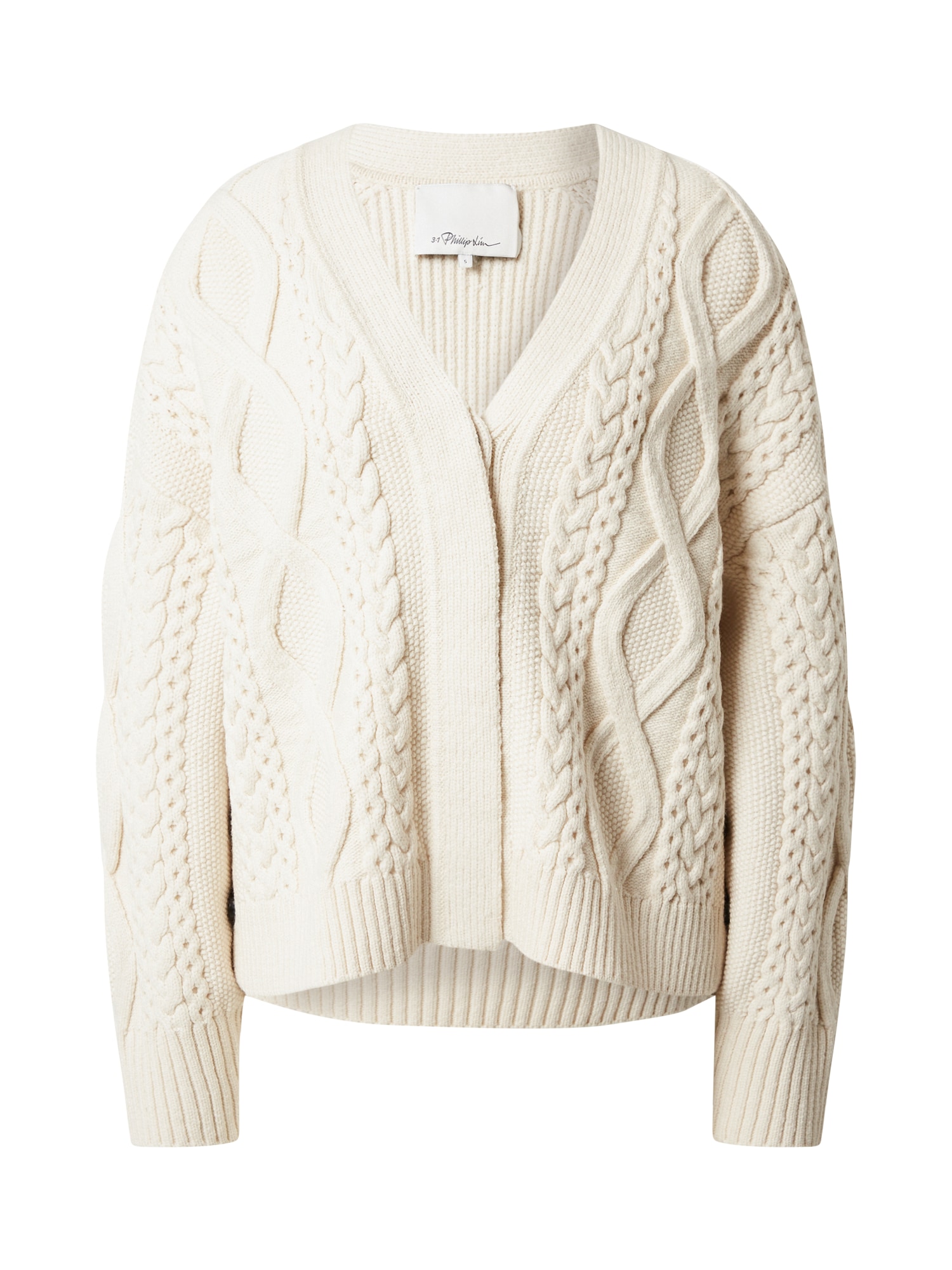 3.1 phillip lim Pletena jopa  volneno bela