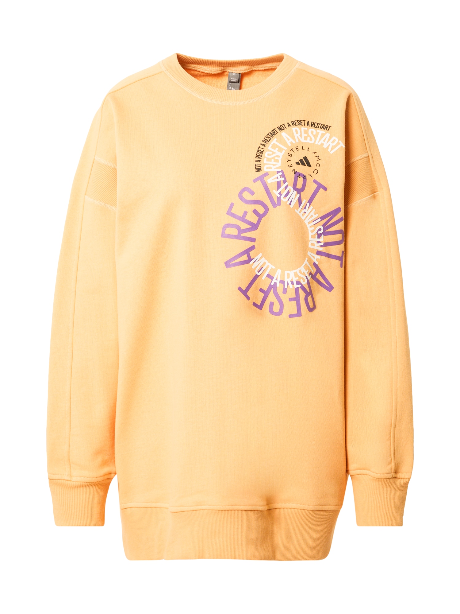 ADIDAS BY STELLA MCCARTNEY Športna majica  rumena / temno liila / črna / bela