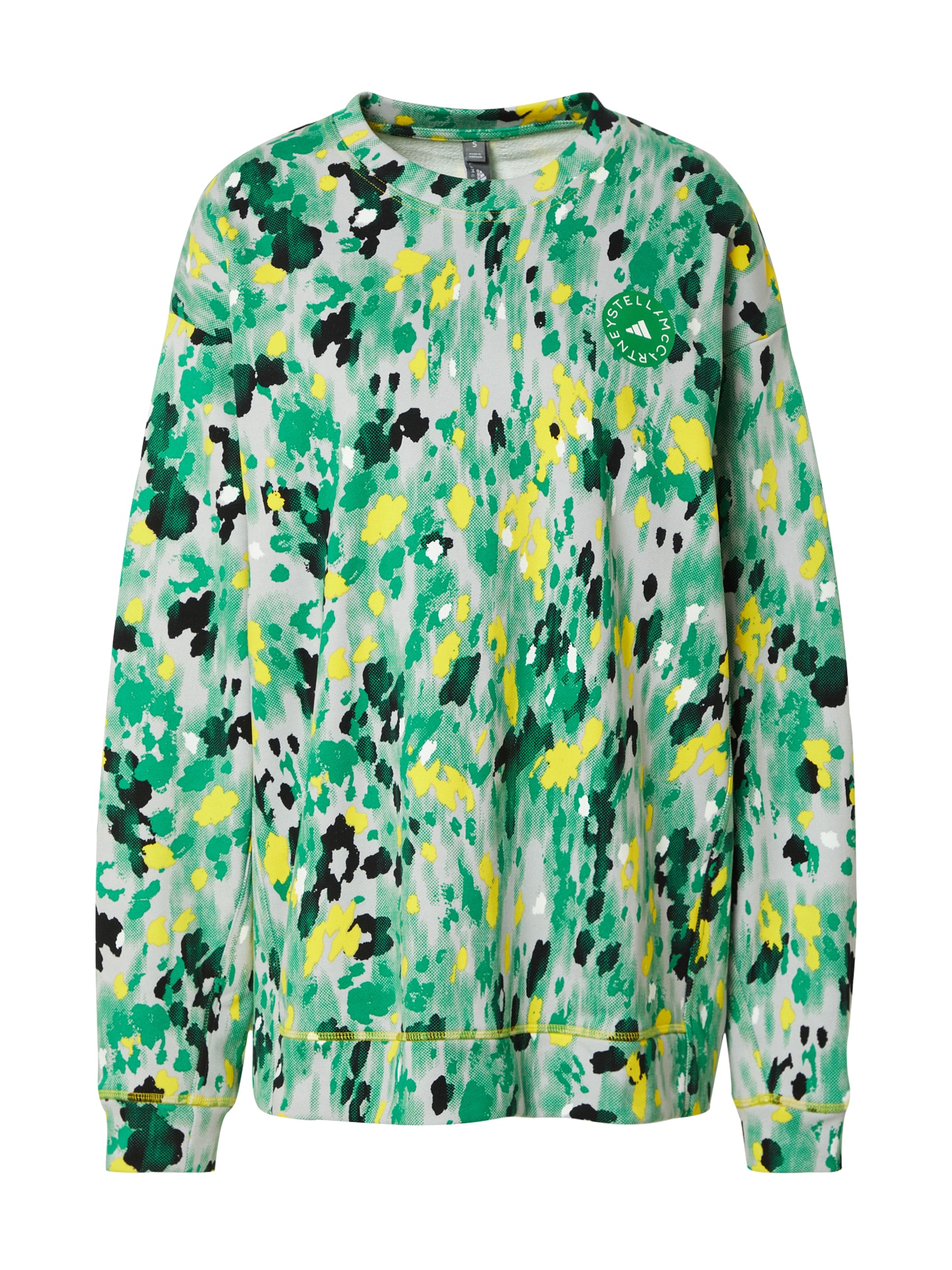 ADIDAS BY STELLA MCCARTNEY Športna majica  rumena / zelena / črna / off-bela