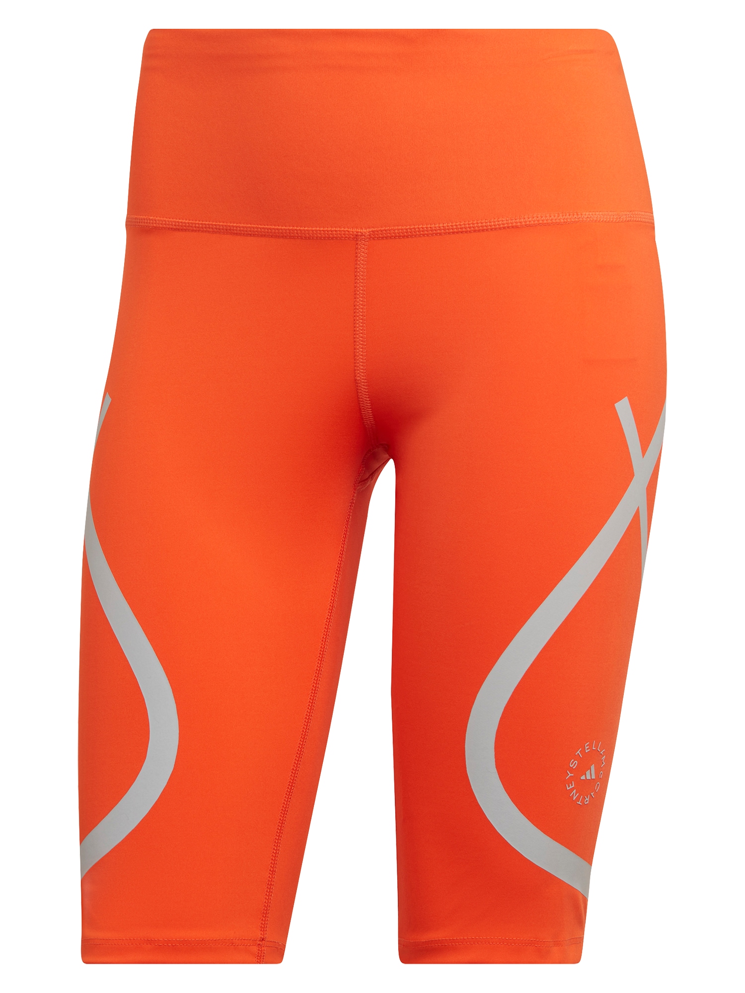 ADIDAS BY STELLA MCCARTNEY Športne hlače  dimno-siva / neonsko oranžna