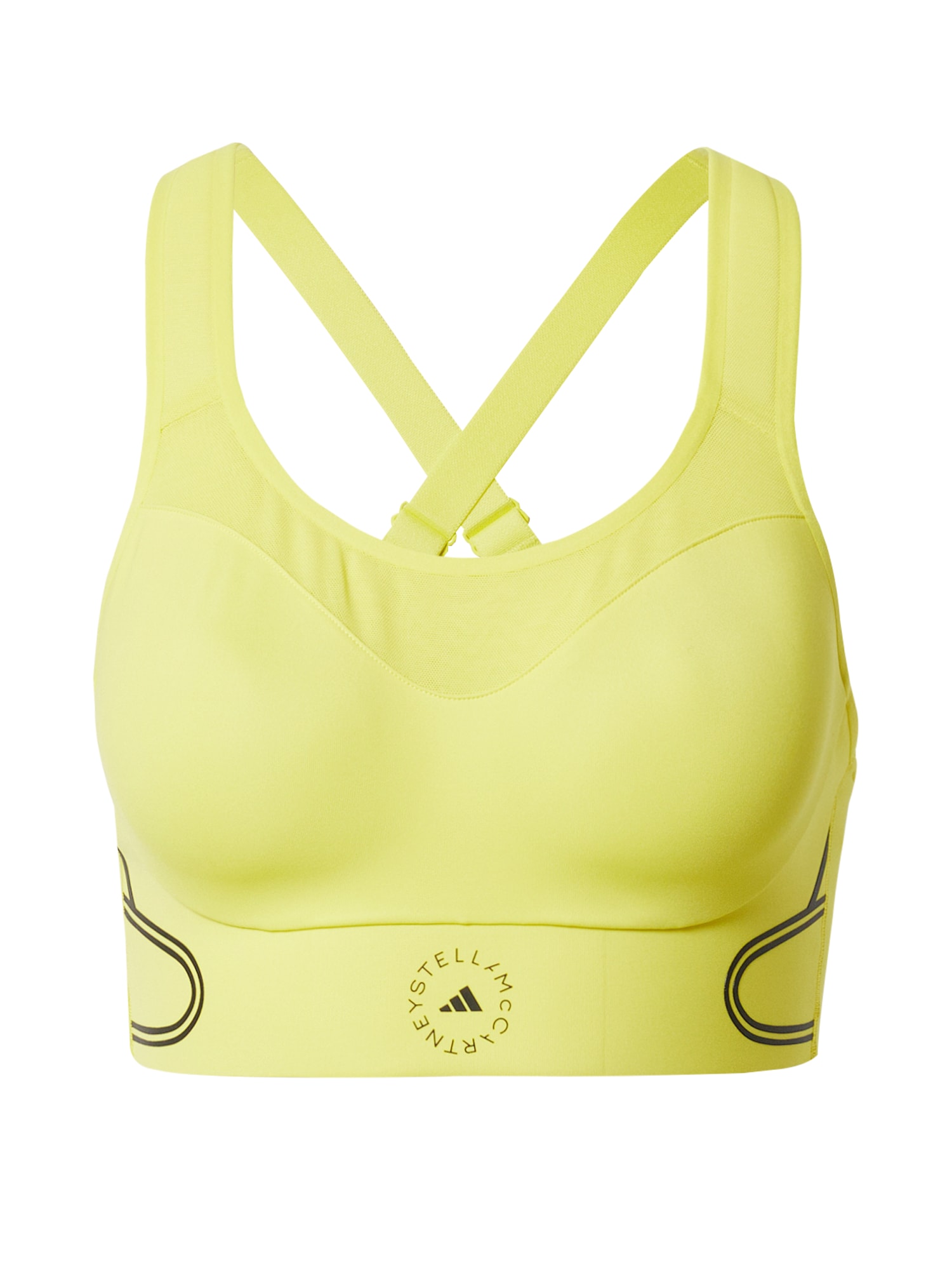ADIDAS BY STELLA MCCARTNEY Športni nederček  apno / črna