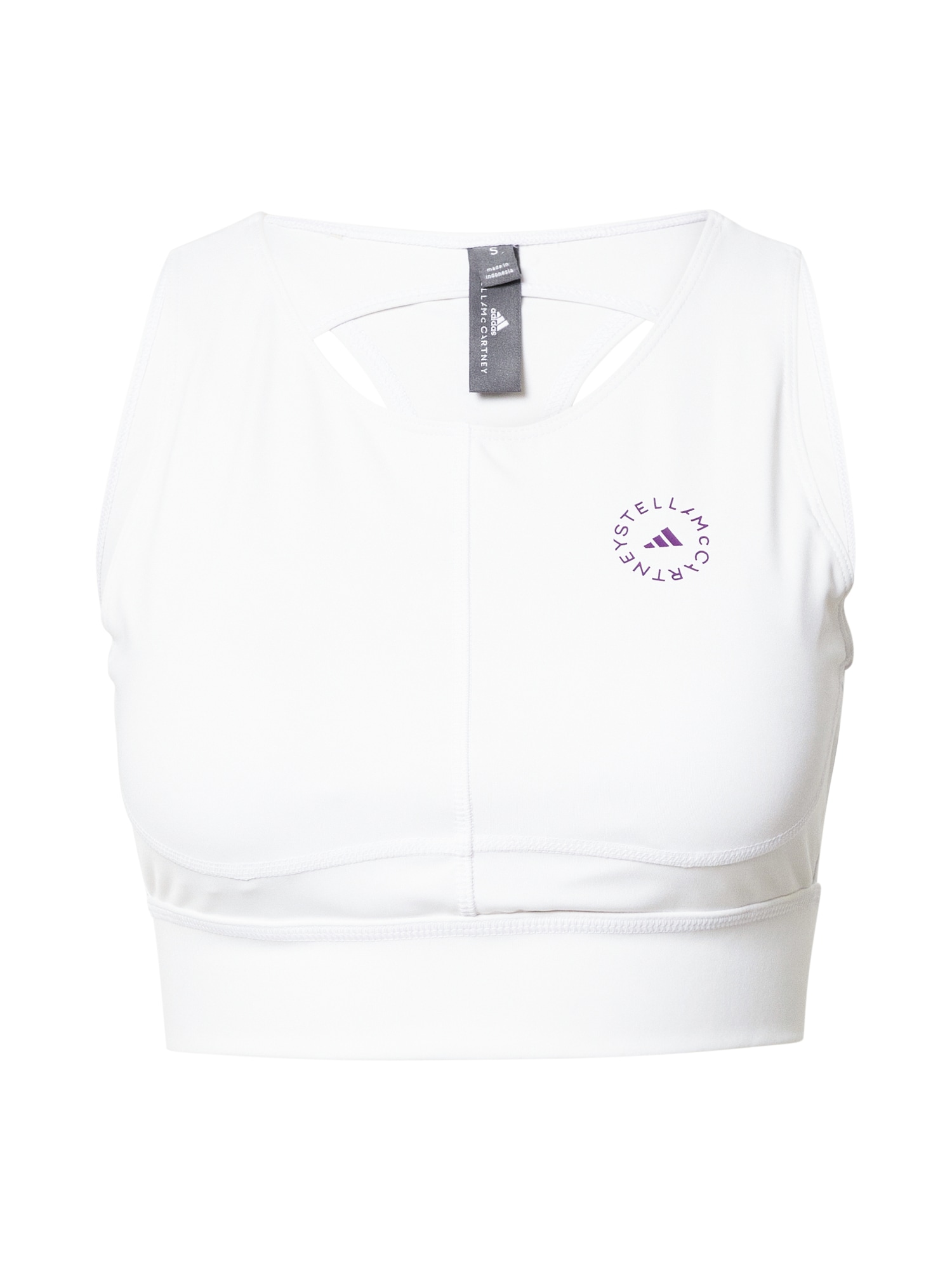 ADIDAS BY STELLA MCCARTNEY Športni top  lila / bela