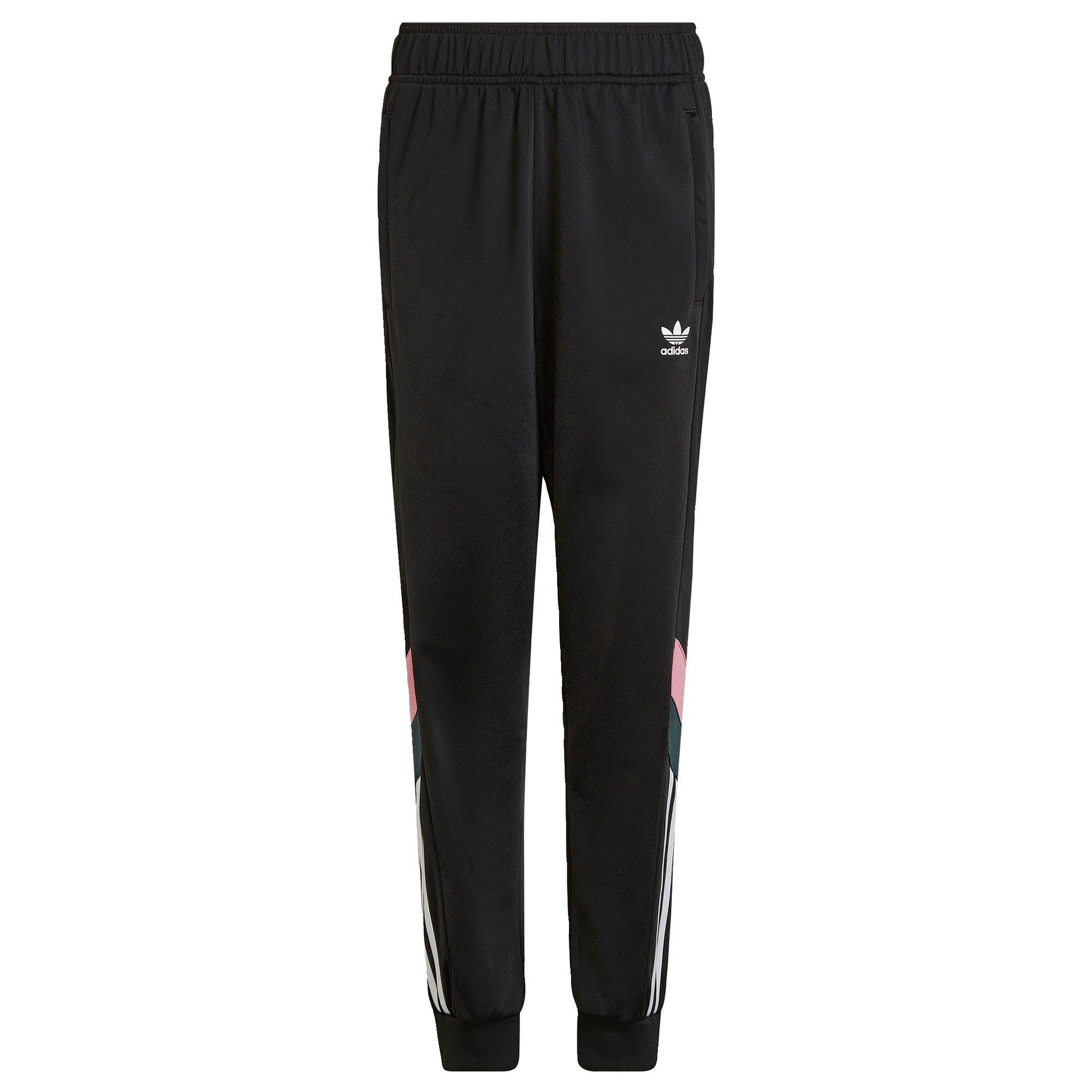 ADIDAS ORIGINALS Hlače  zelena / roza / črna / bela
