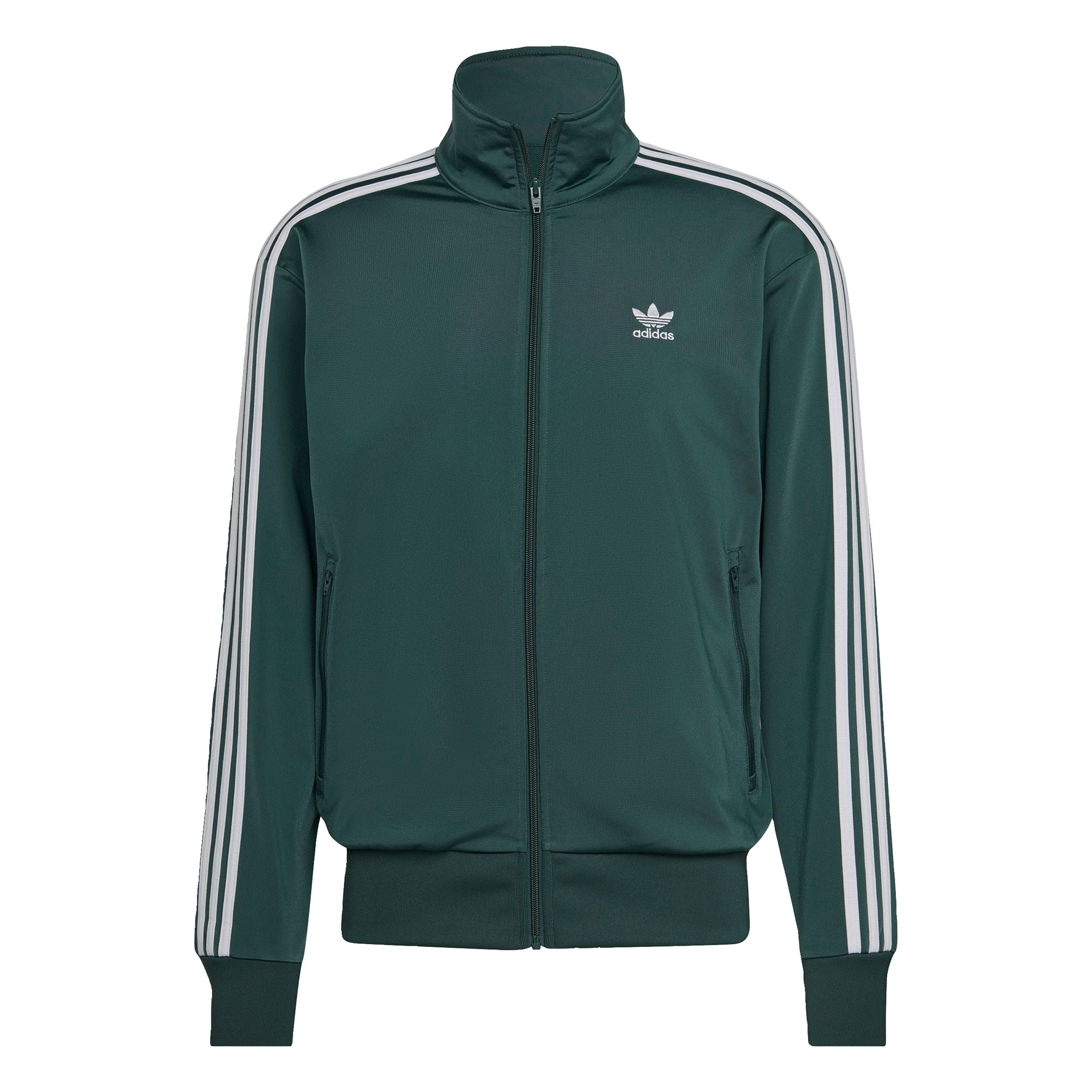 ADIDAS ORIGINALS Jopa na zadrgo 'Firebird'  smaragd / bela