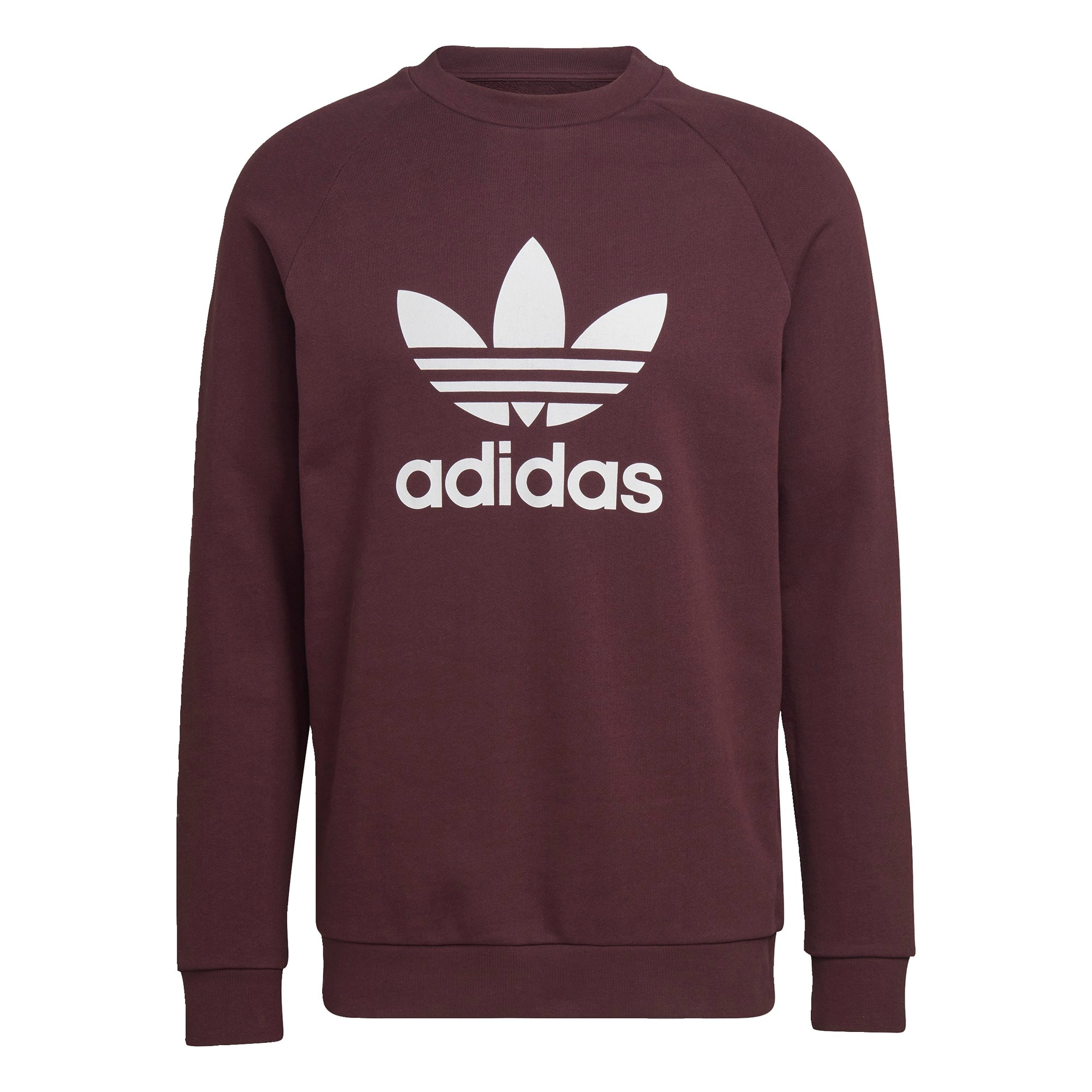 ADIDAS ORIGINALS Majica  burgund / bela