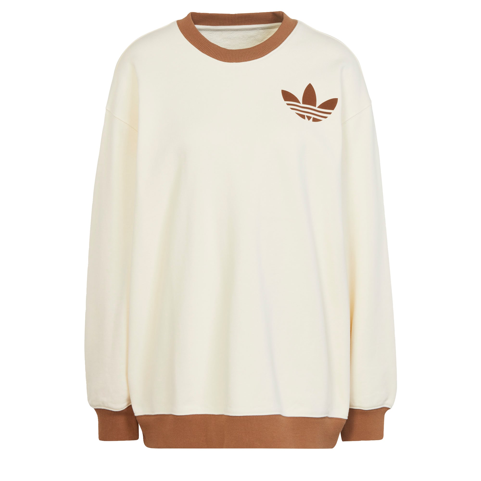 ADIDAS ORIGINALS Majica  kremna / rjava