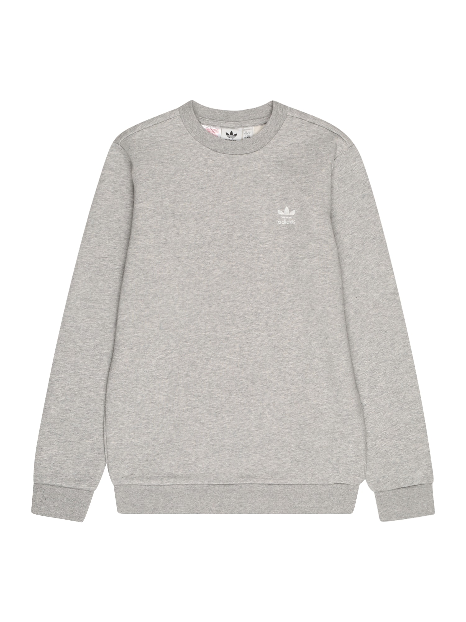 ADIDAS ORIGINALS Majica  pegasto siva / bela