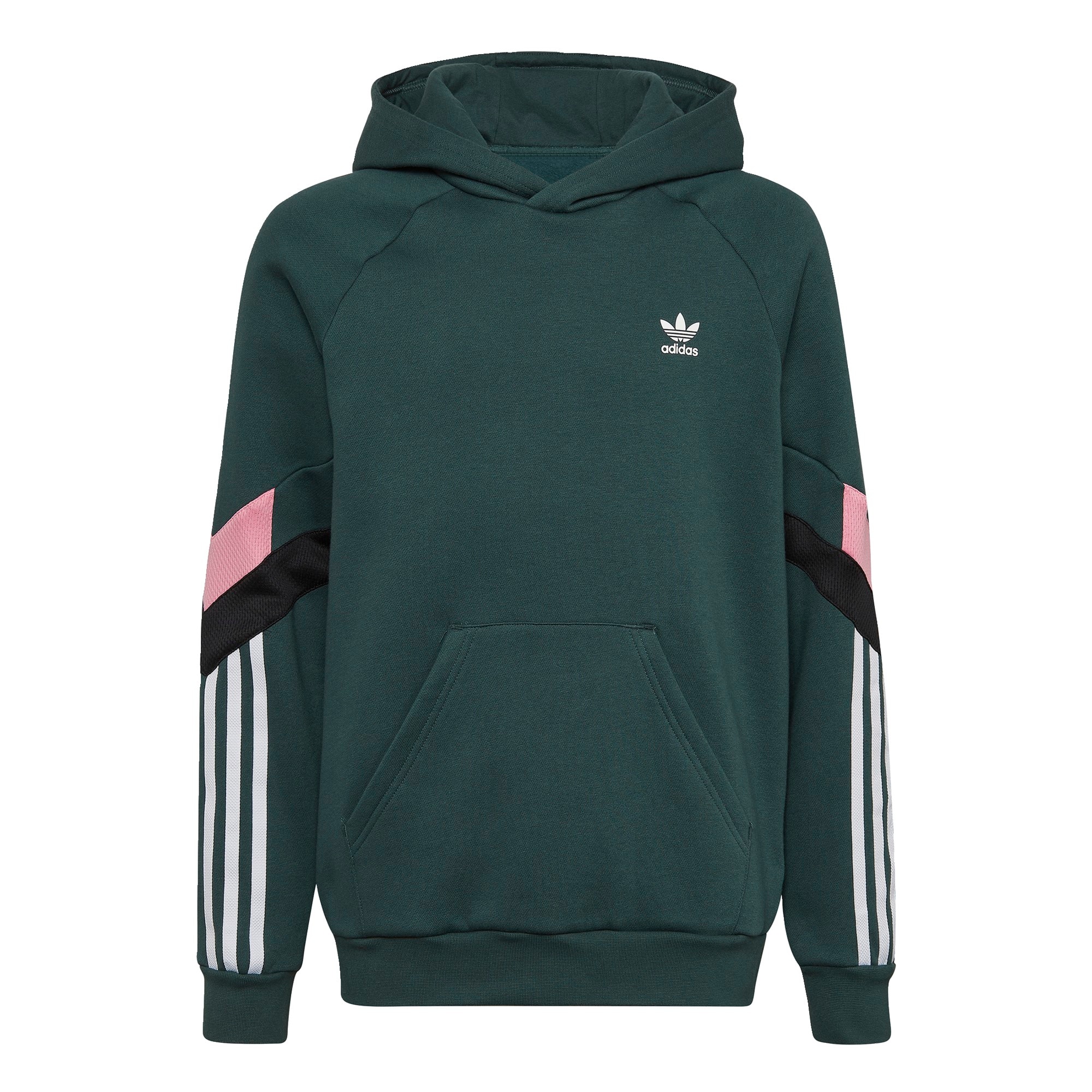 ADIDAS ORIGINALS Majica  smaragd / svetlo roza / bela