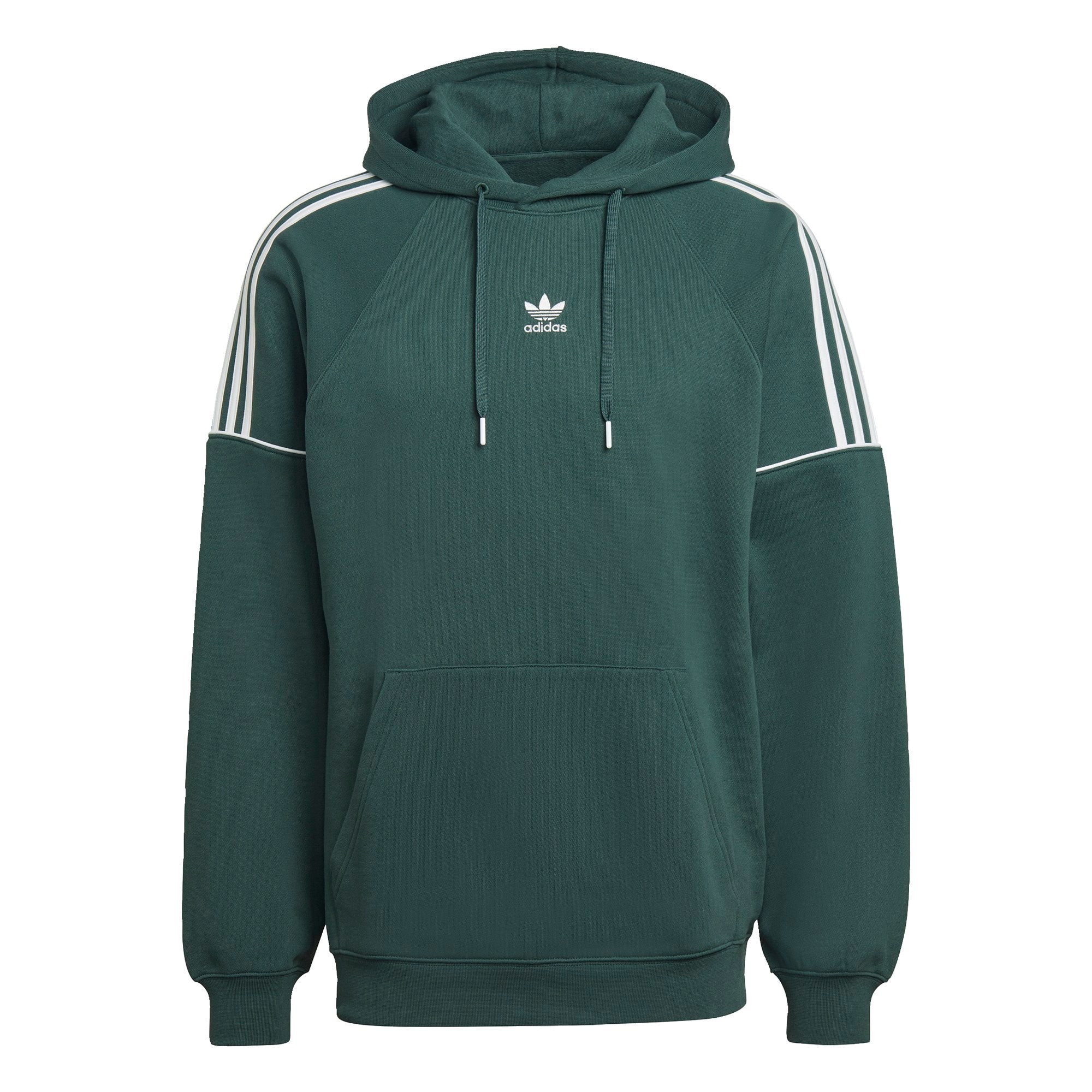 ADIDAS ORIGINALS Majica  temno zelena / bela