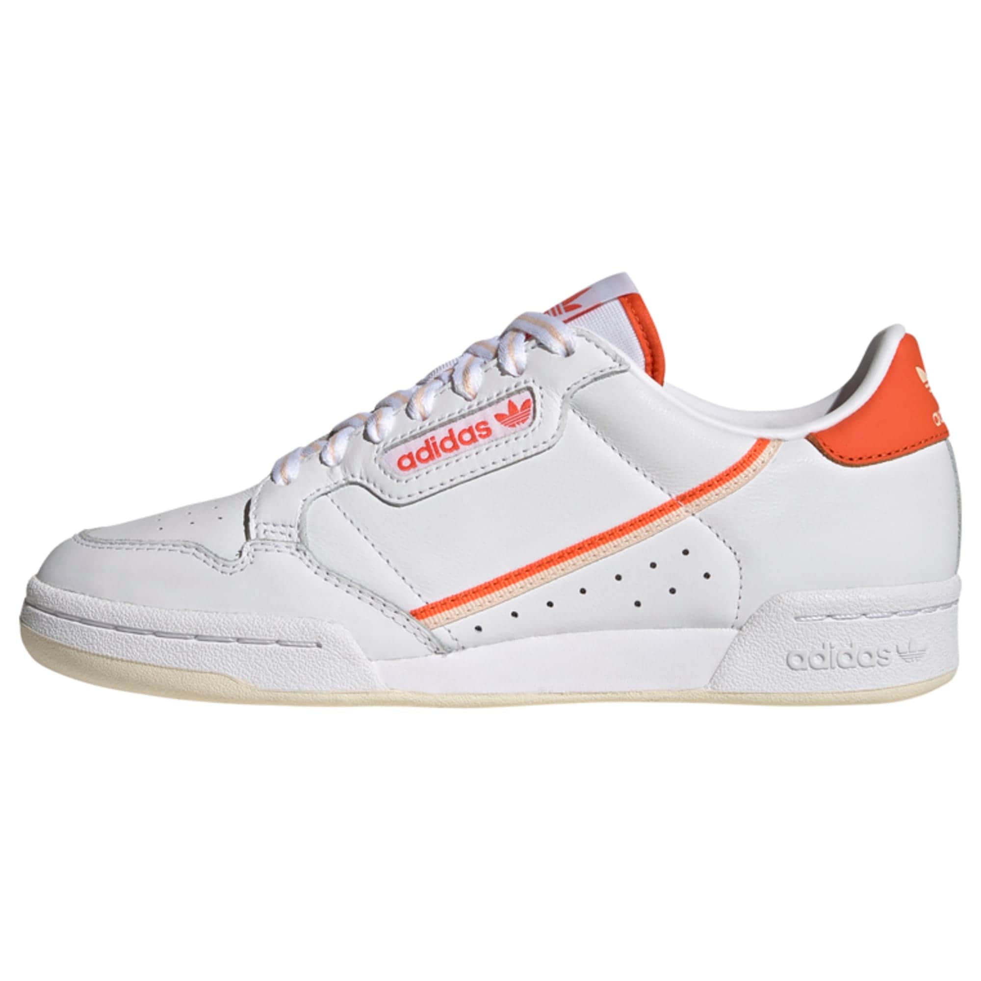 ADIDAS ORIGINALS Nizke superge 'Continental 80'  temno oranžna / bela