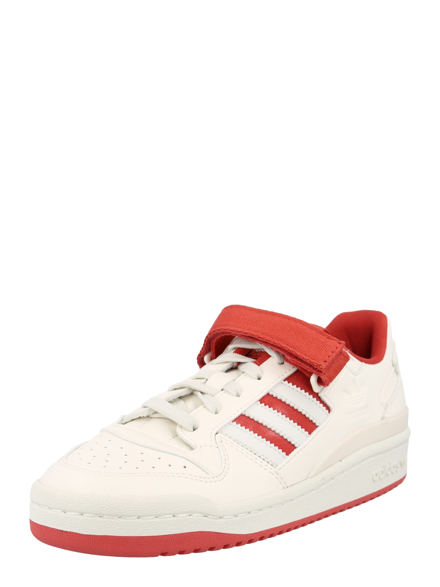 ADIDAS ORIGINALS Nizke superge 'Forum'  rdeča / bela