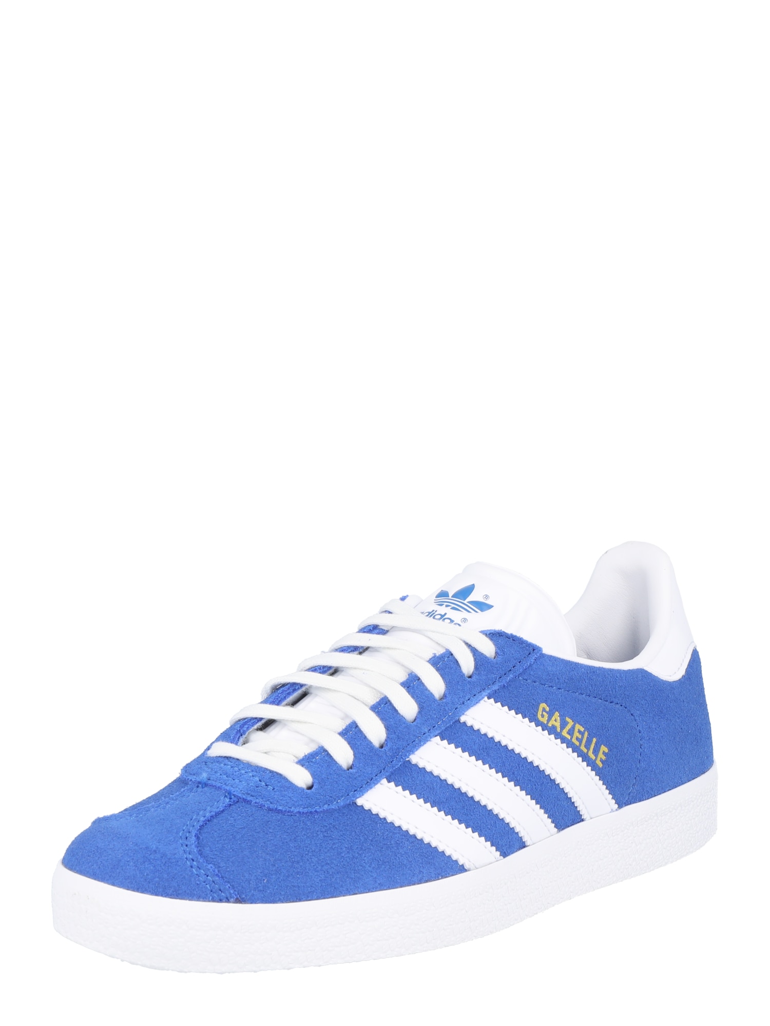ADIDAS ORIGINALS Nizke superge 'GAZELLE'  kraljevo modra / zlata / bela