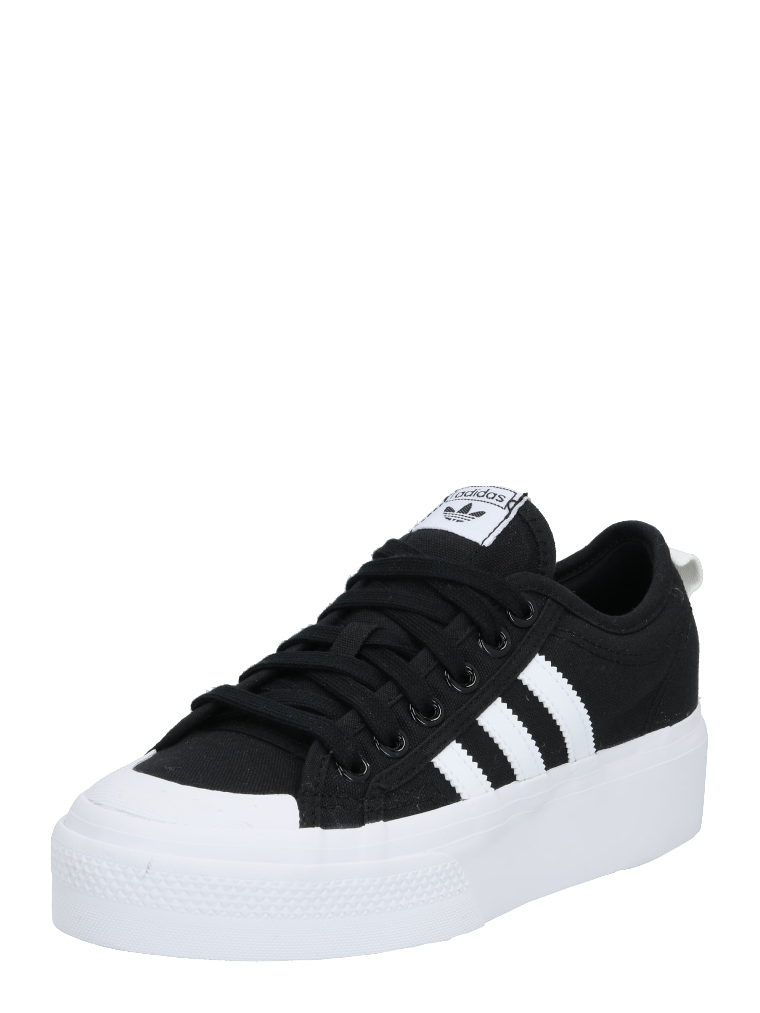 ADIDAS ORIGINALS Nizke superge 'Nizza'  črna / bela
