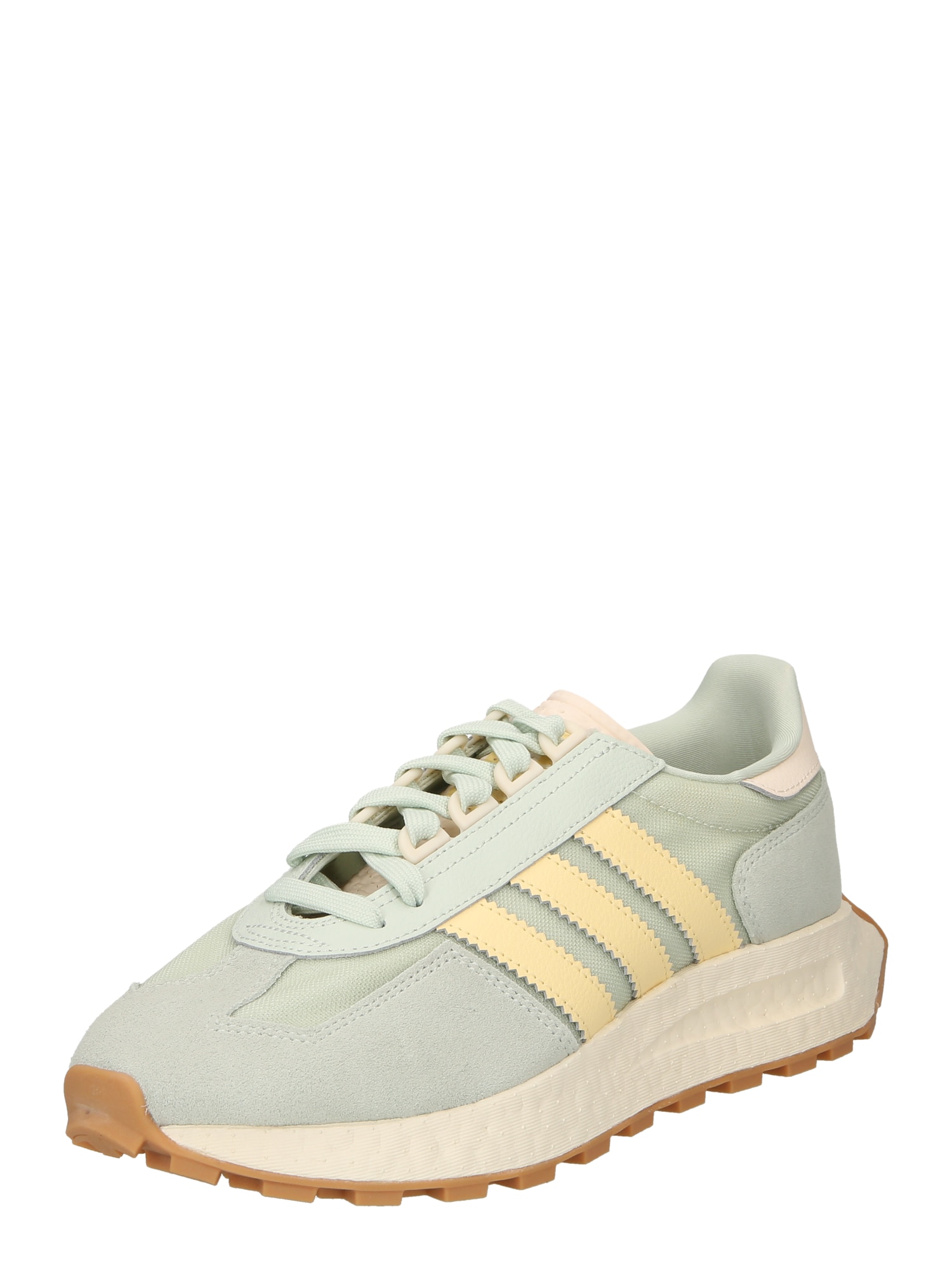 ADIDAS ORIGINALS Nizke superge 'Retropy E5'  pastelno rumena / pastelno zelena / bela