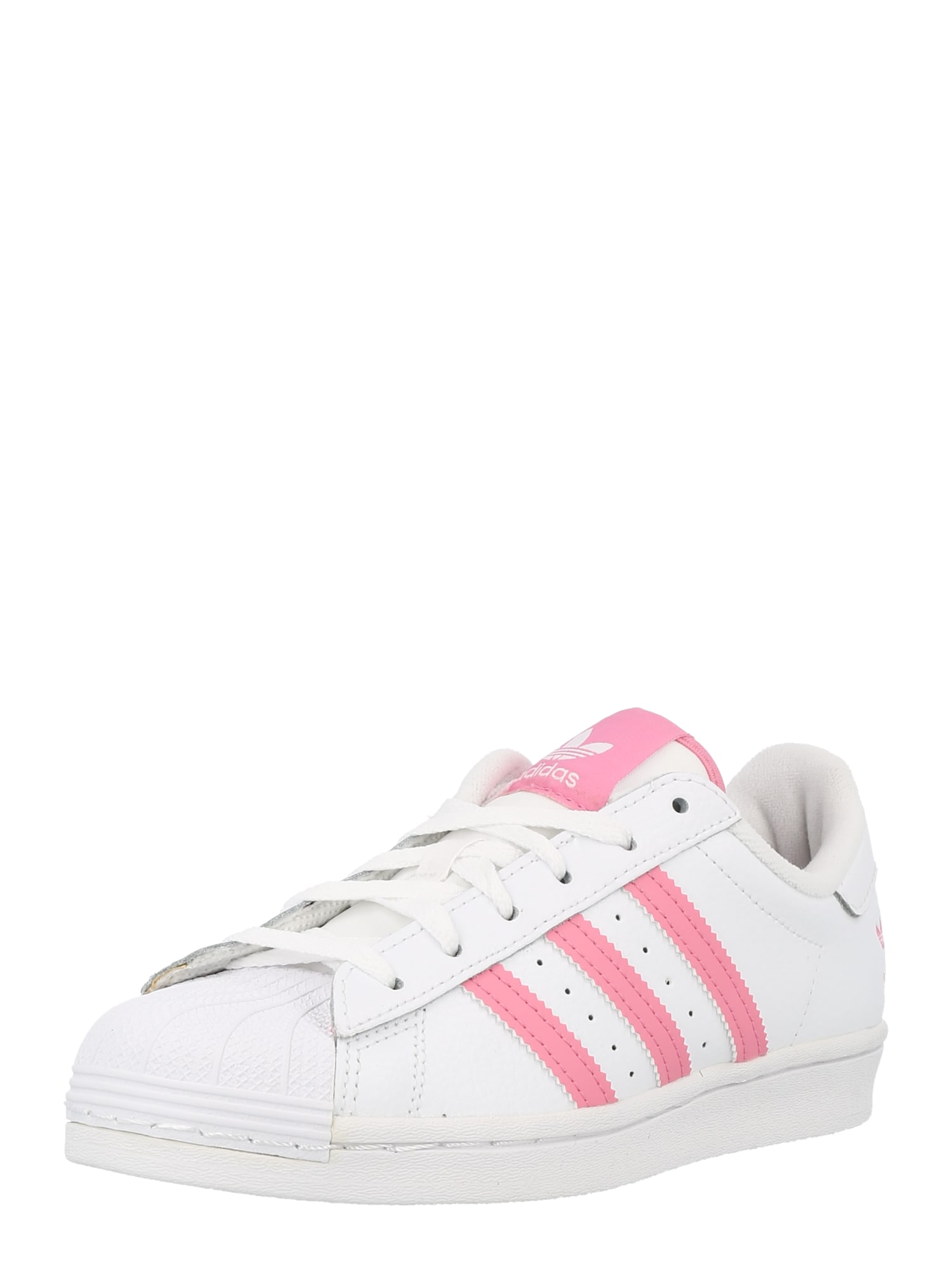 ADIDAS ORIGINALS Nizke superge 'SUPERSTAR'  roza / bela
