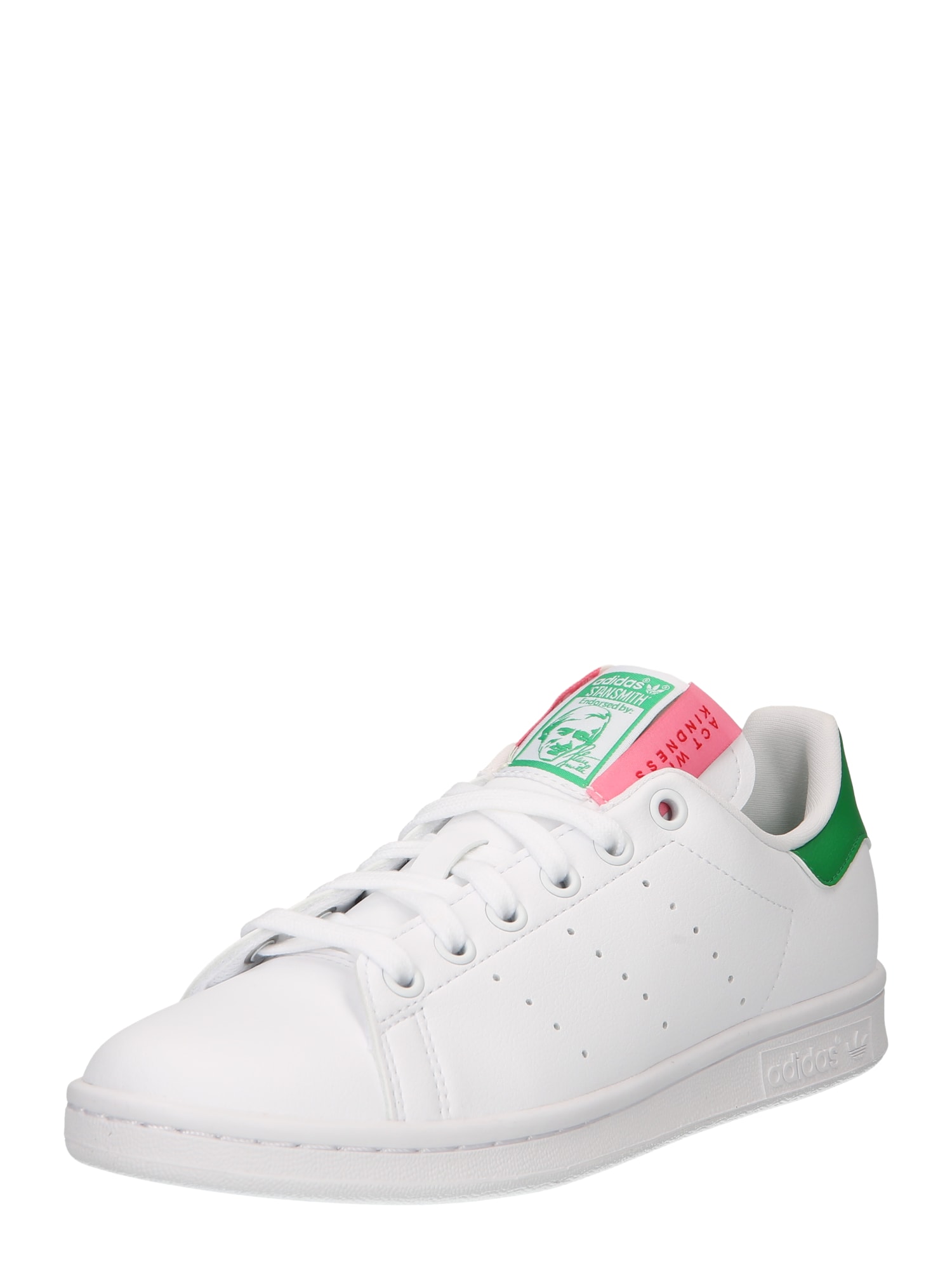 ADIDAS ORIGINALS Nizke superge 'Stan Smith'  travnato zelena / eozin / bela
