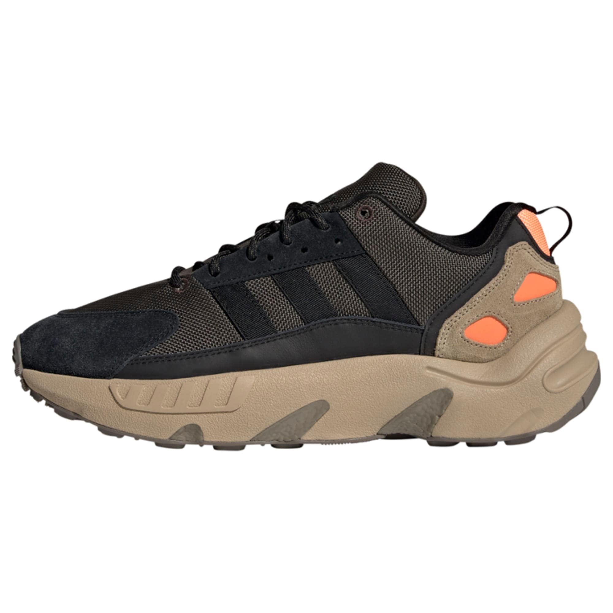 ADIDAS ORIGINALS Nizke superge 'ZX 22 BOOST'  svetlo rjava / oliva / črna