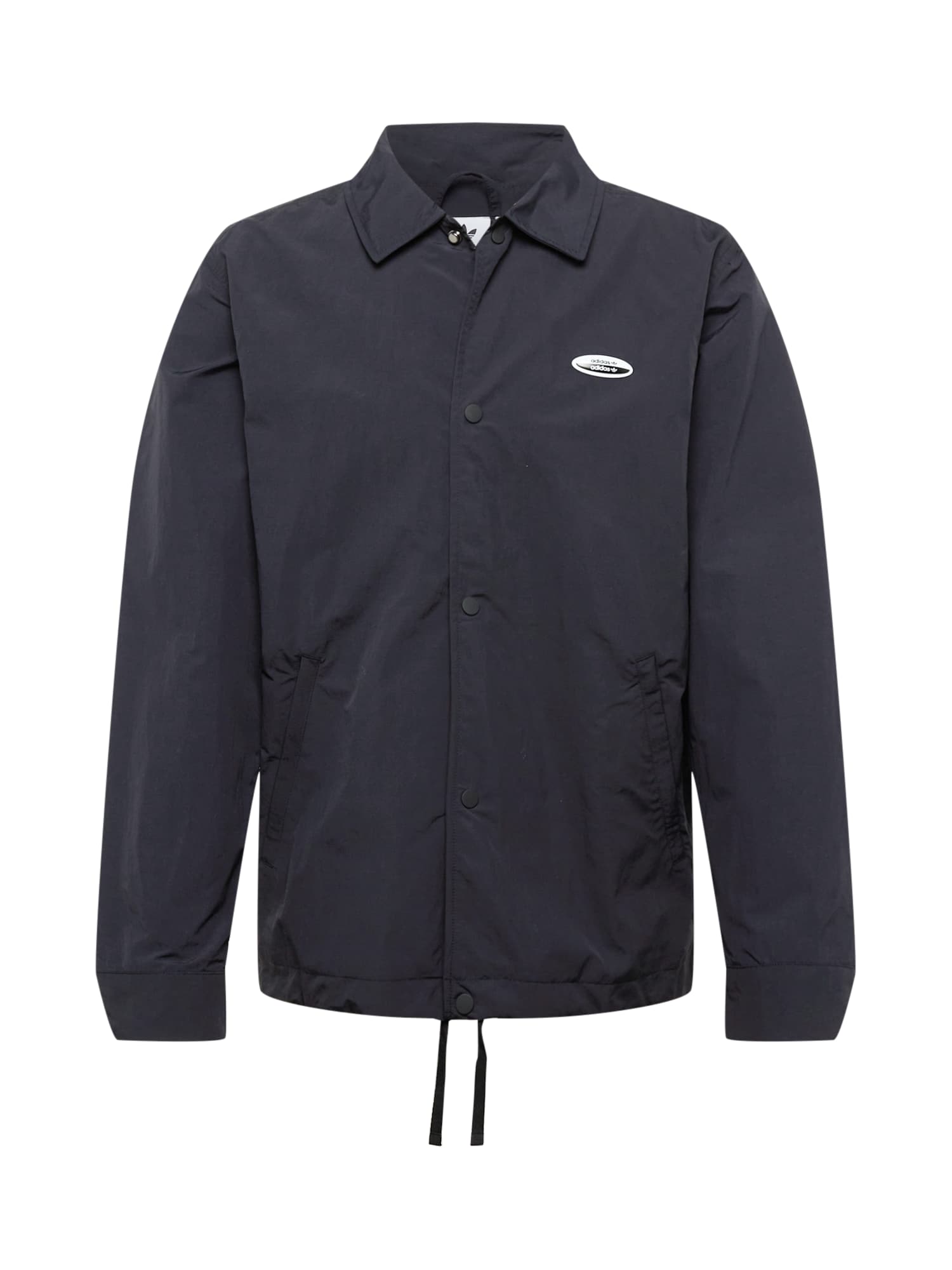 ADIDAS ORIGINALS Prehodna jakna 'Q1 Coach'  meta / črna