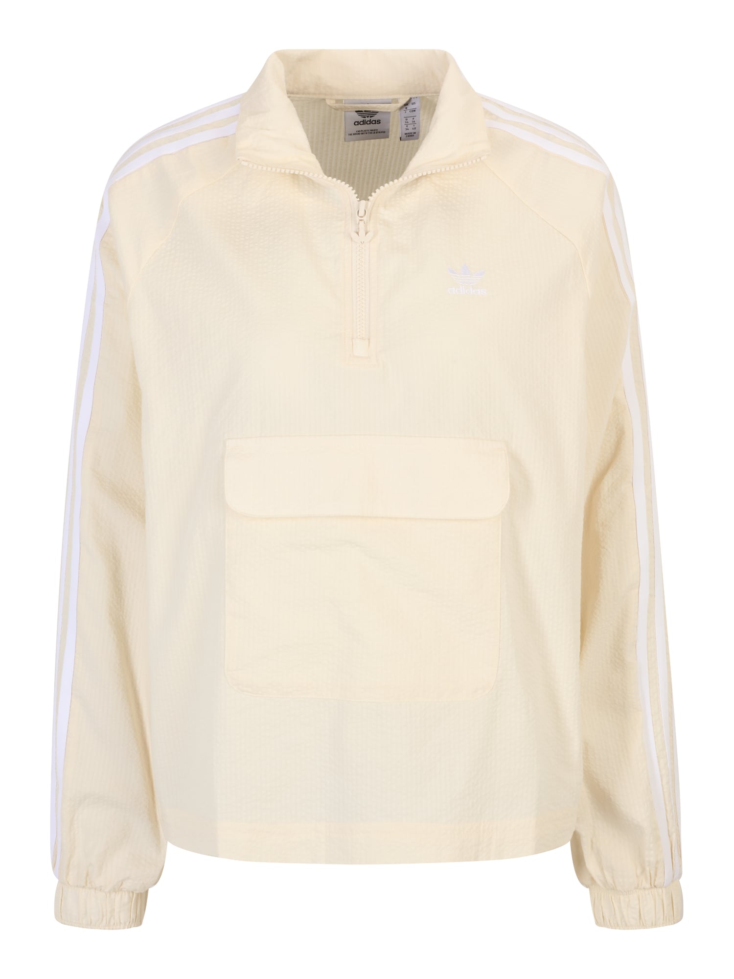 ADIDAS ORIGINALS Prehodna jakna  kremna / bela