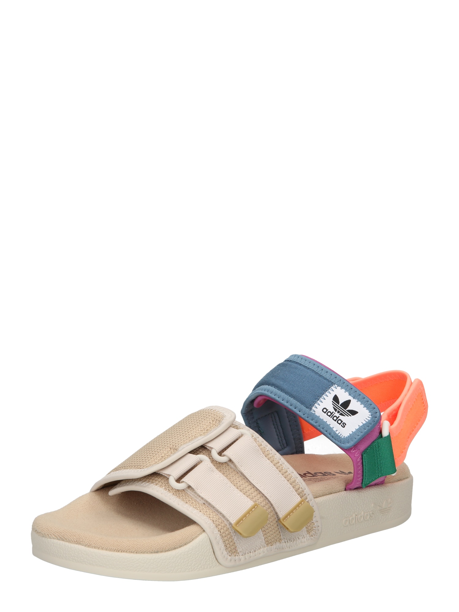 ADIDAS ORIGINALS Sandali 'Adilette'  bež / modra / lila / oranžna