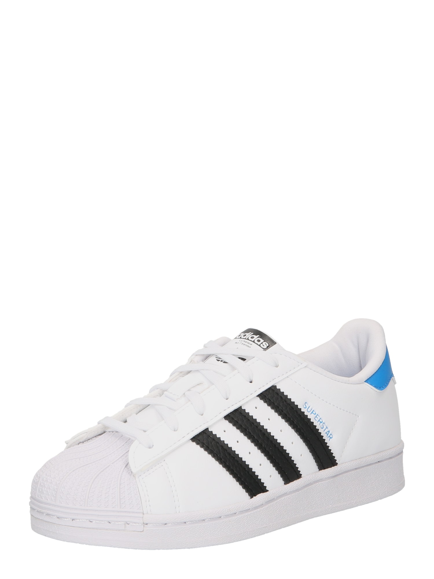 ADIDAS ORIGINALS Superge 'SUPERSTAR C'  nebeško modra / črna / bela