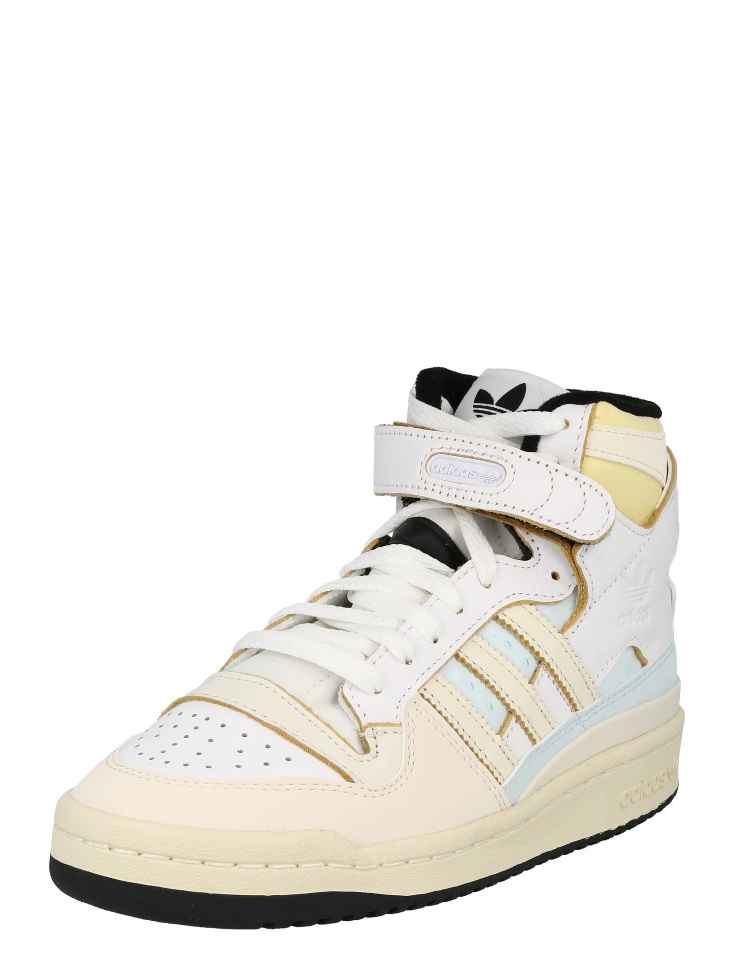 ADIDAS ORIGINALS Visoke superge 'Forum'  kremna / svetlo modra / rumena / bela