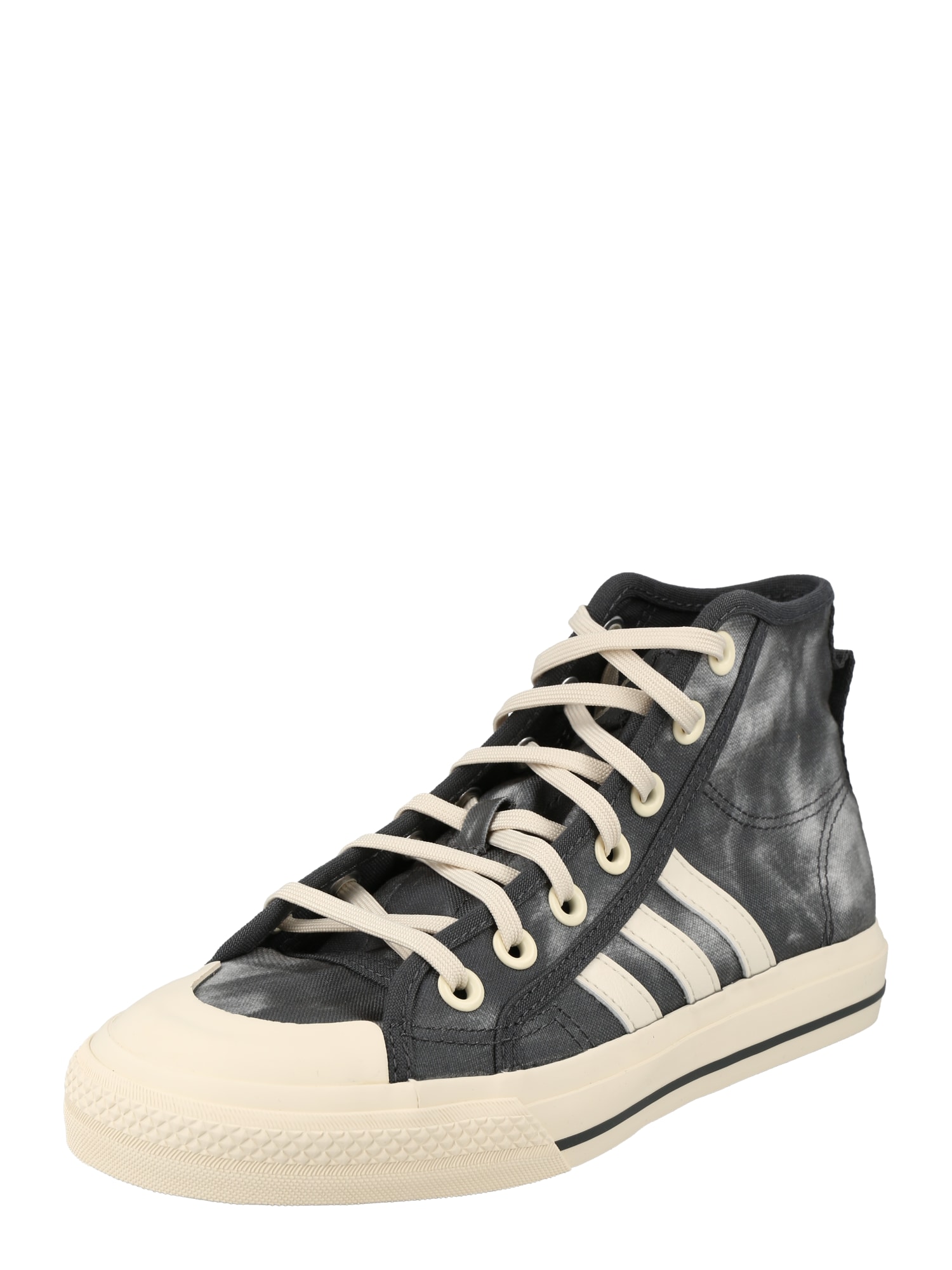 ADIDAS ORIGINALS Visoke superge 'NIZZA'  kremna / temno siva