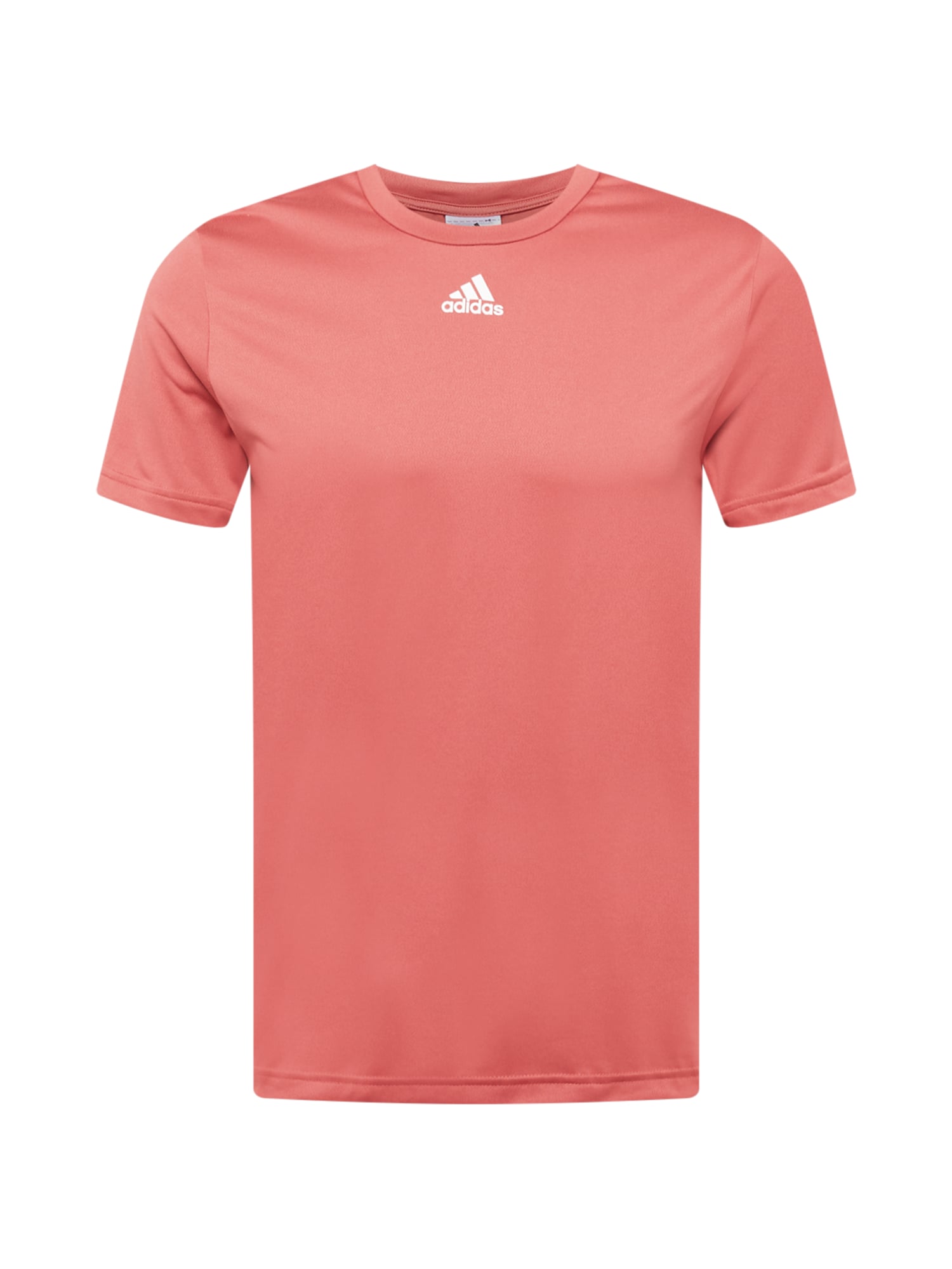 ADIDAS PERFORMANCE Funkcionalna majica  pastelno rdeča / bela