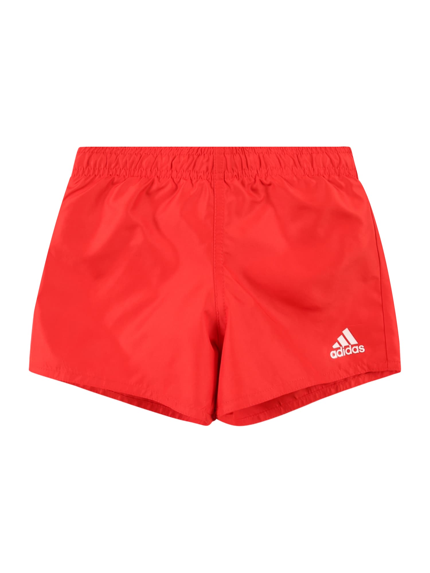 ADIDAS PERFORMANCE Kratke kopalne hlače  rdeča / srebrna