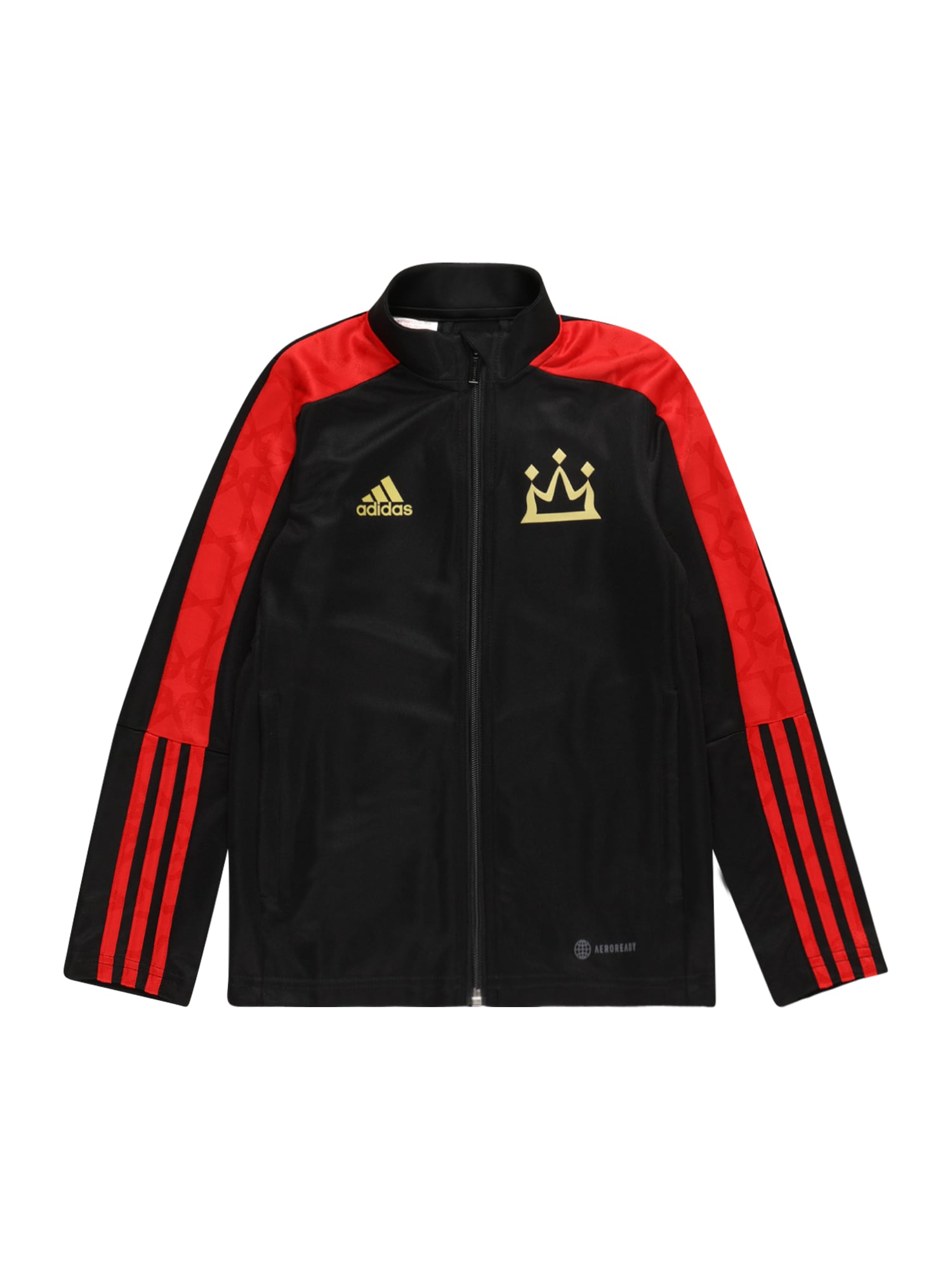 ADIDAS PERFORMANCE Športna jakna 'Salah'  rumena / rdeča / črna